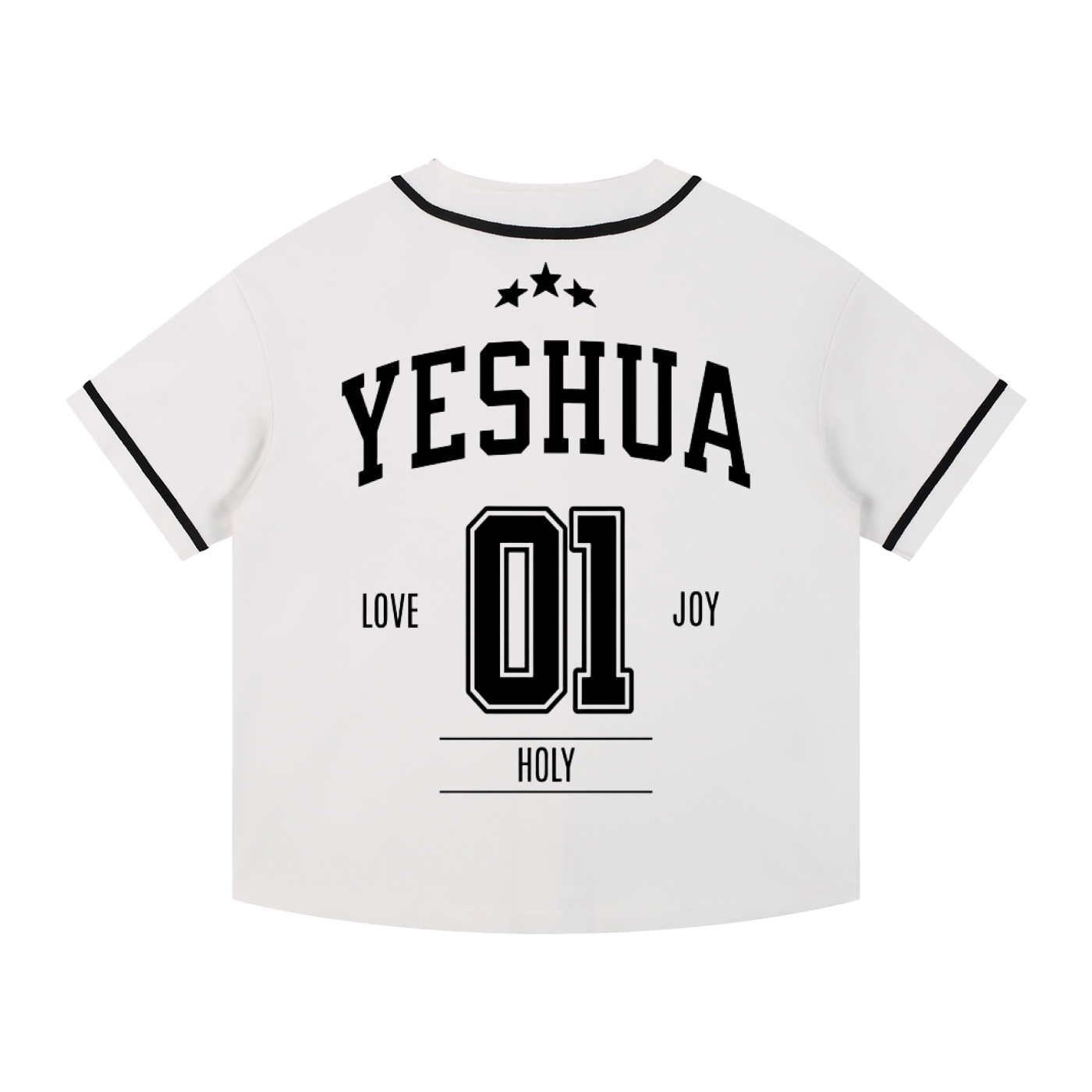 01 Yeshua Jersey – Christian Streetwear Inspired by Fait