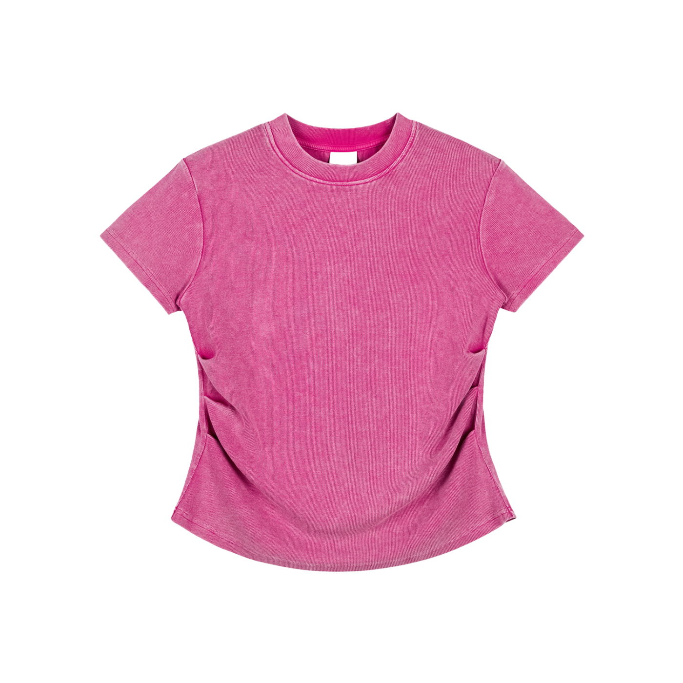 Pink Women’s Faith Bodycon Tee – Washed Vintage Fit