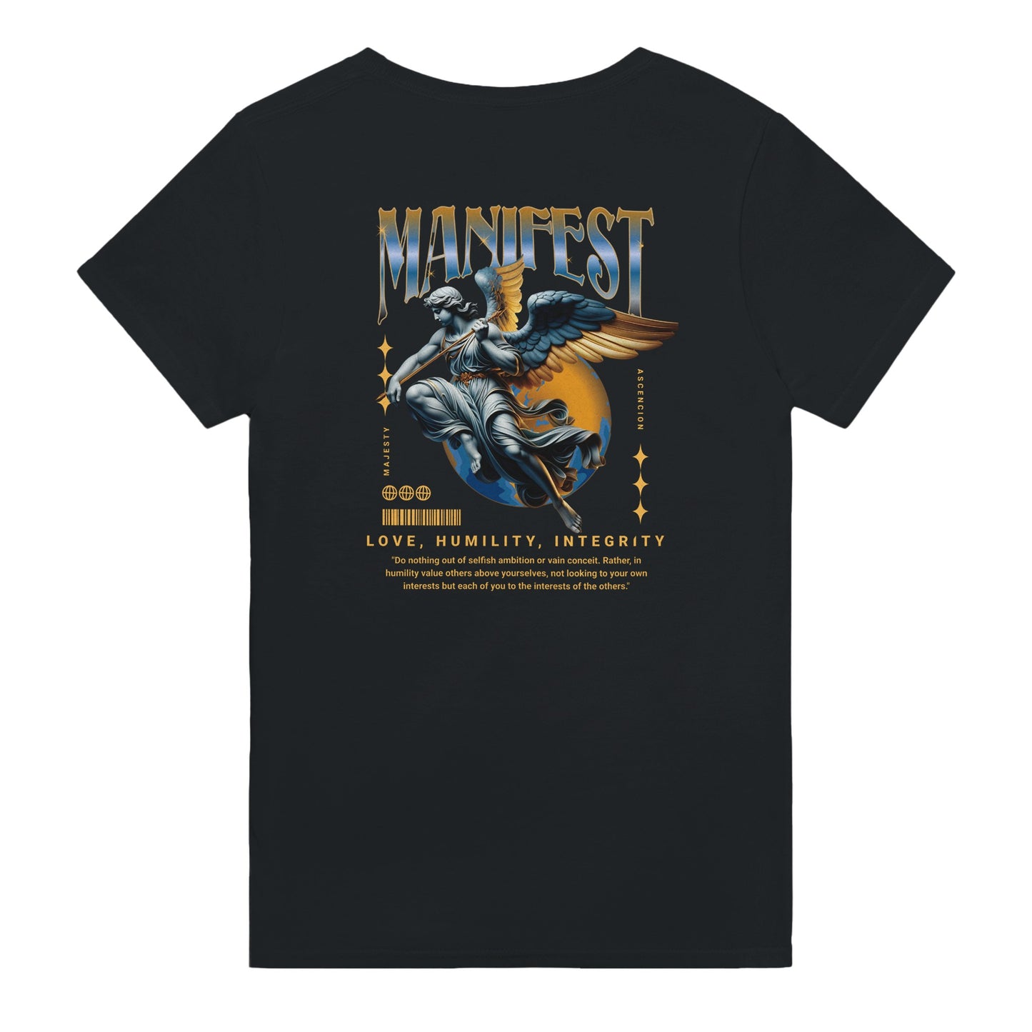 Manifest Lightweight Unisex Crewneck T-shirt - Christian T-Shirts