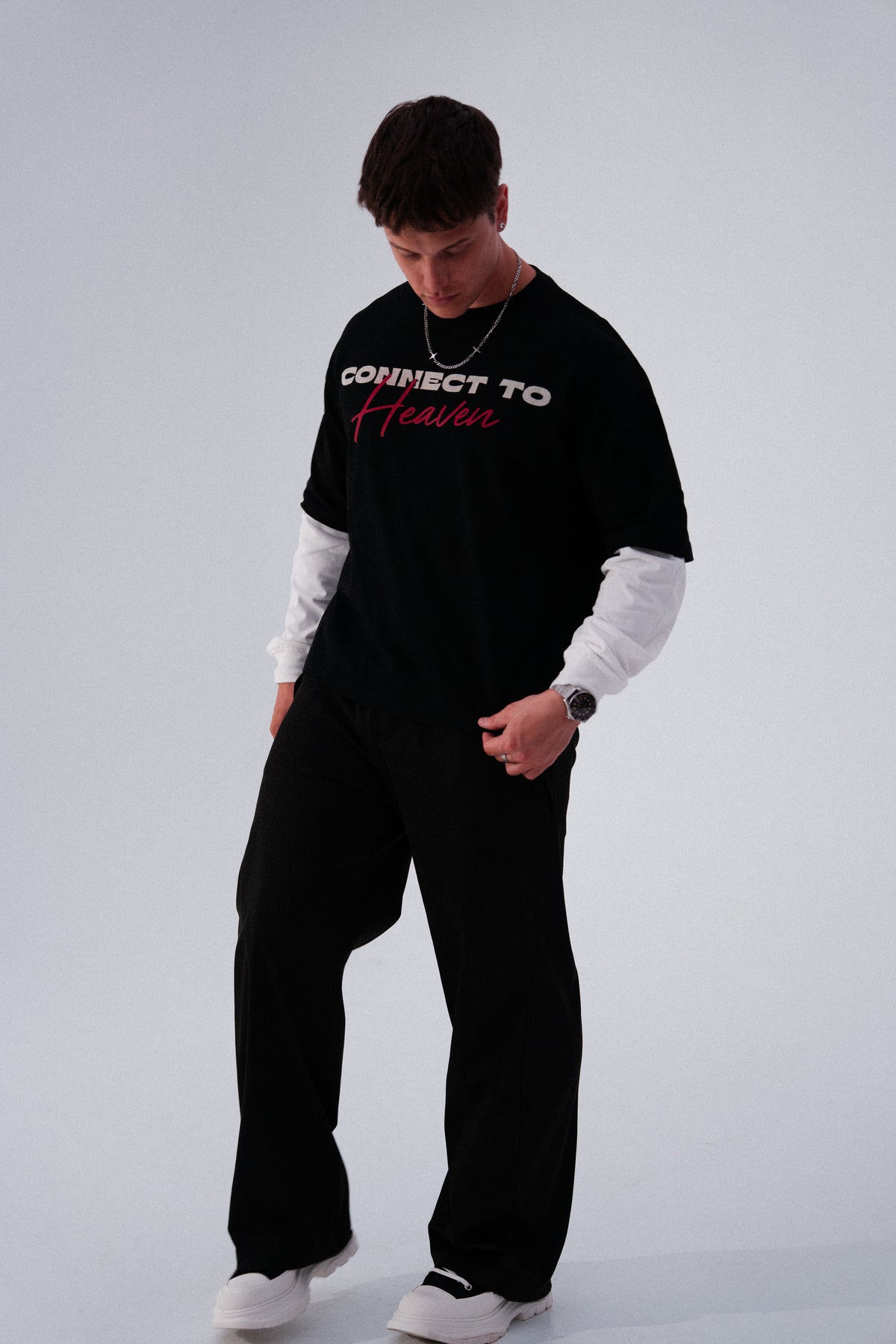 Connected to Heaven Crewneck