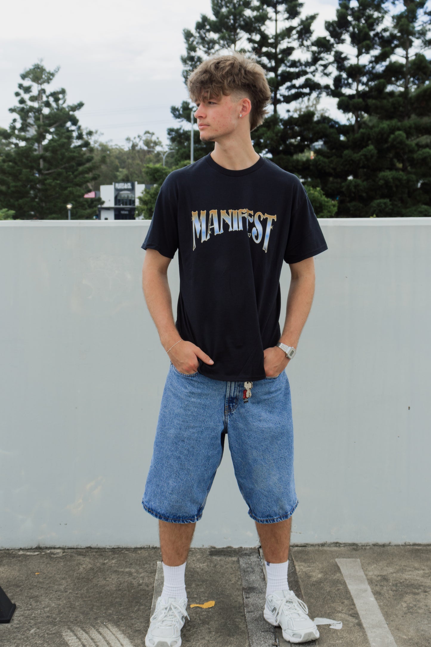 Manifest Lightweight Unisex Crewneck T-shirt - Christian T-Shirts