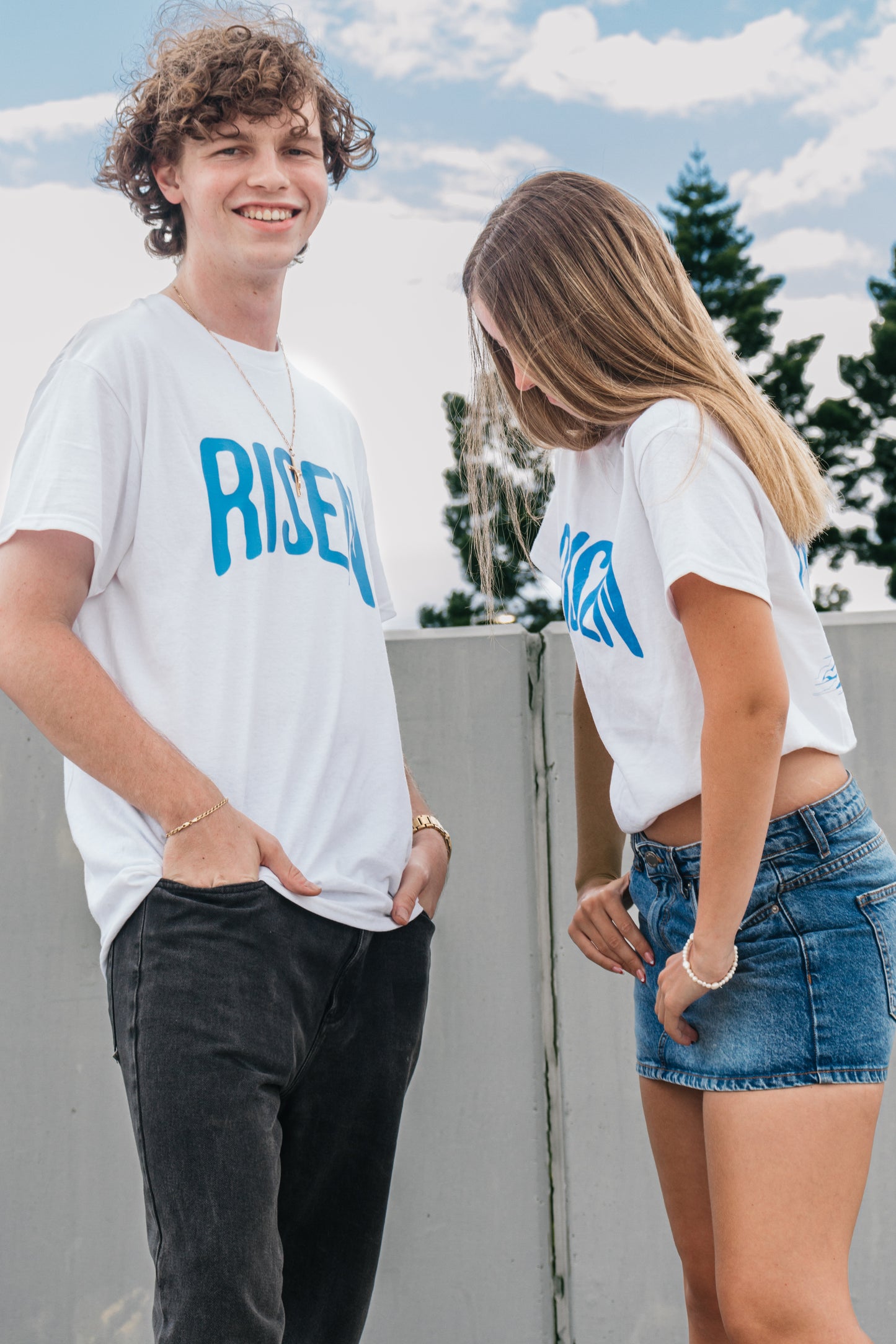 Risen, Heavyweight Unisex Crewneck T-shirt