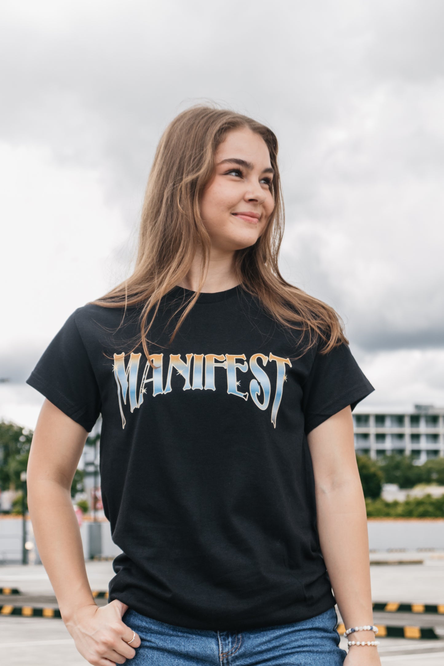 Manifest Lightweight Unisex Crewneck T-shirt - Christian T-Shirts