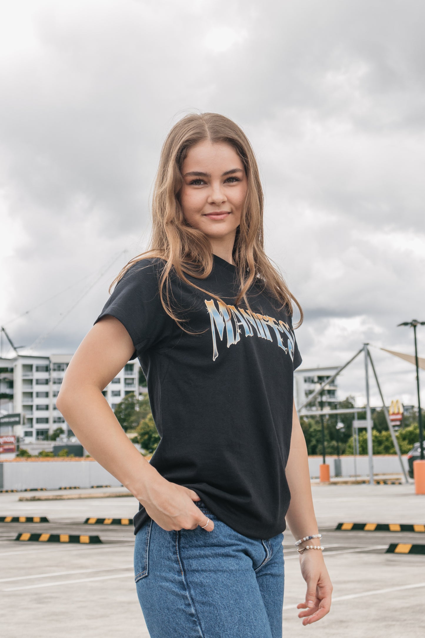Manifest Lightweight Unisex Crewneck T-shirt - Christian T-Shirts