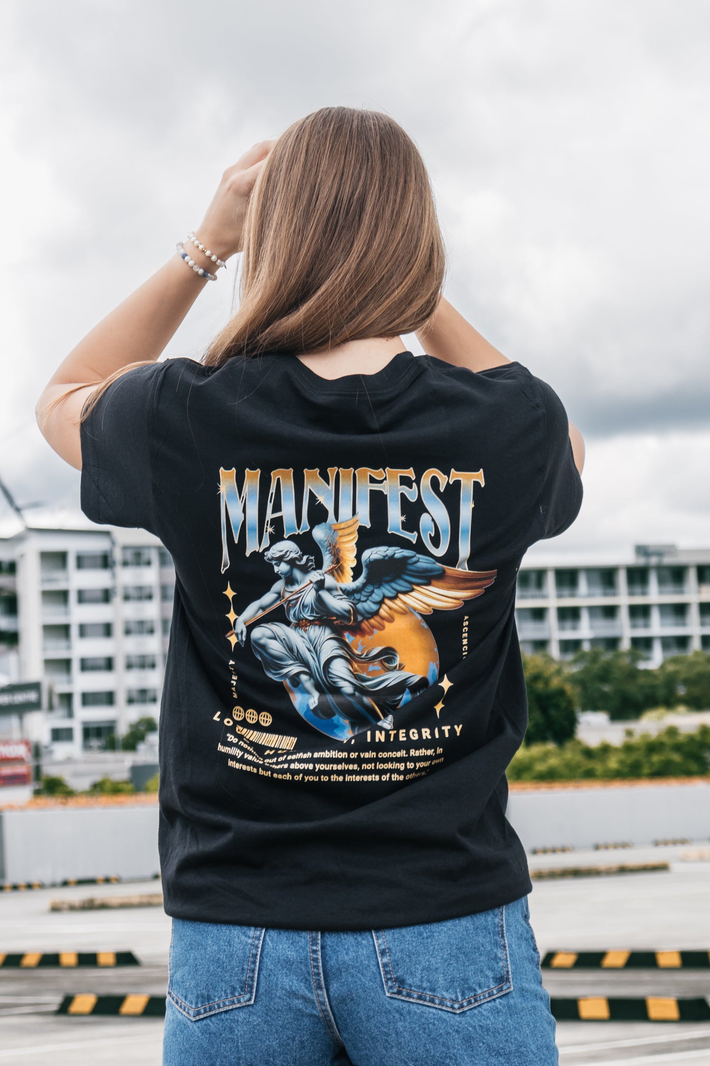 Manifest Lightweight Unisex Crewneck T-shirt - Christian T-Shirts