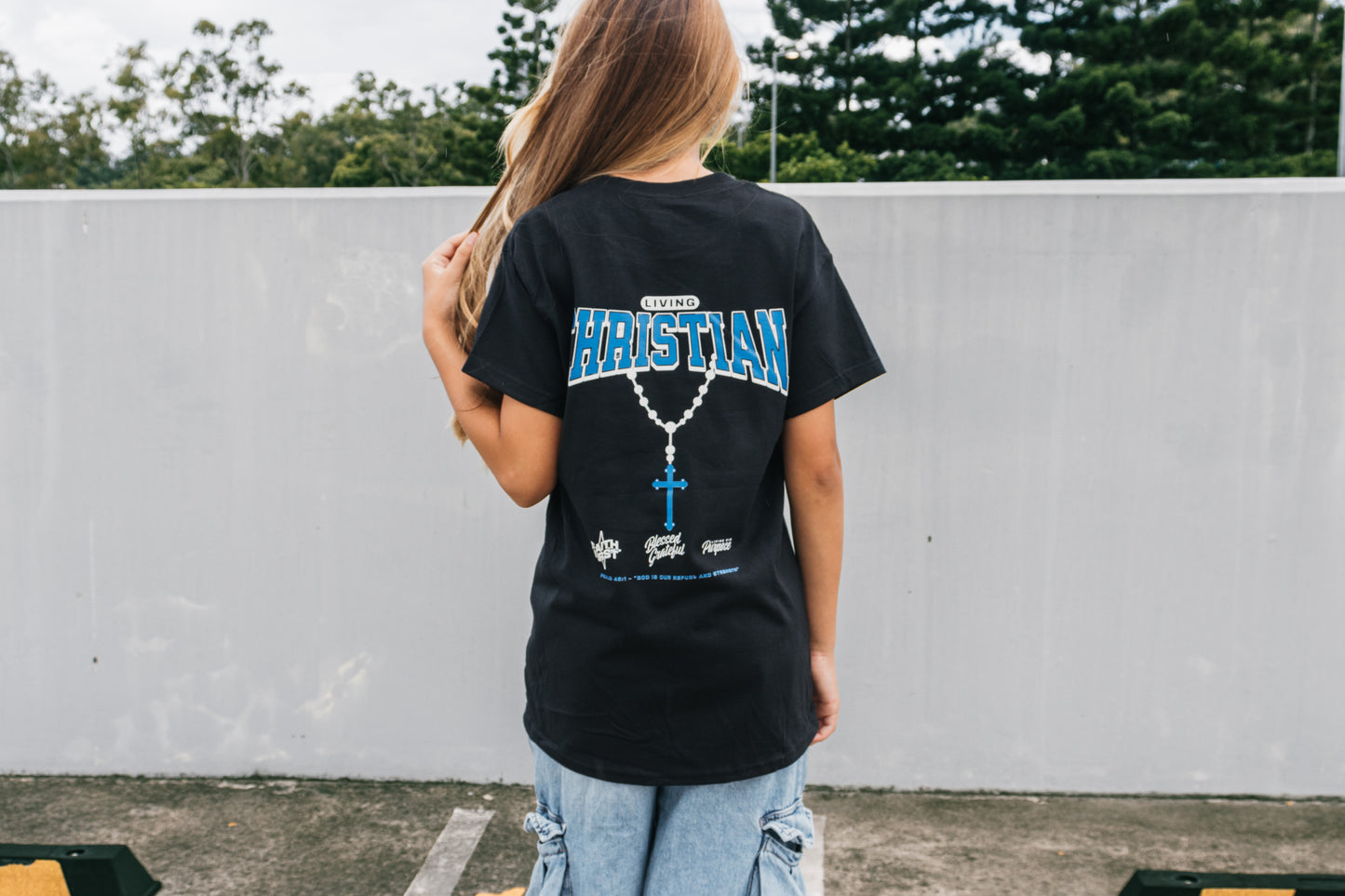 Living Christian, Heavyweight Unisex Crewneck T-shirt