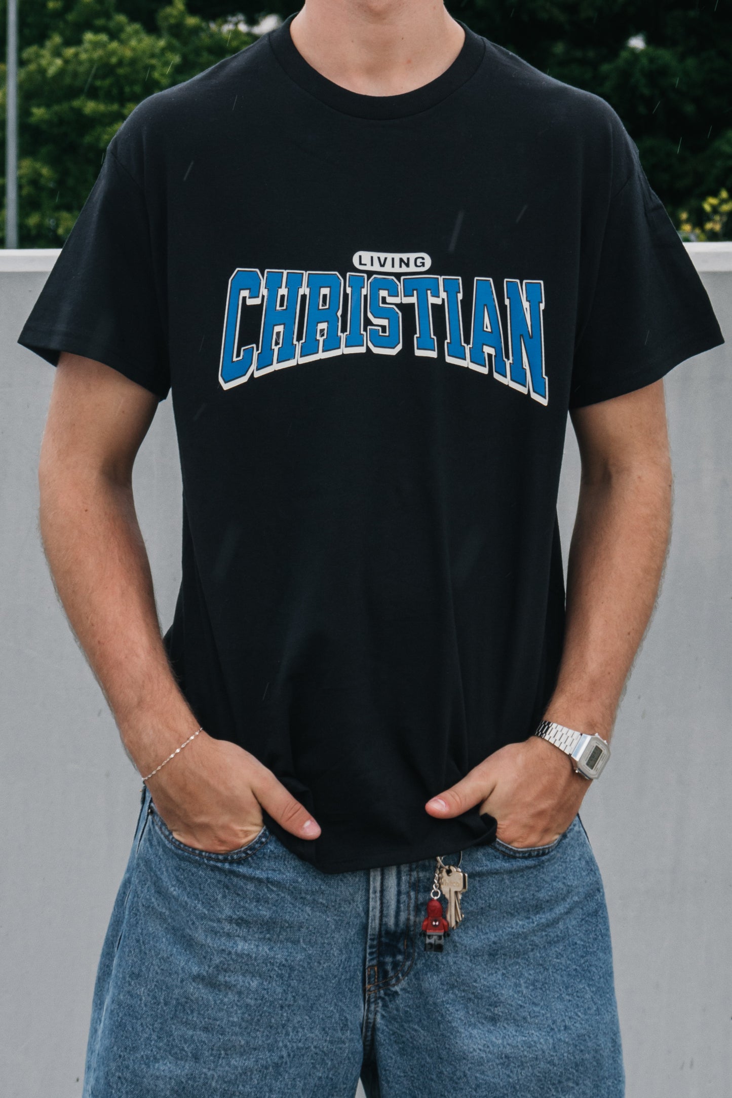 Living Christian, Heavyweight Unisex Crewneck T-shirt