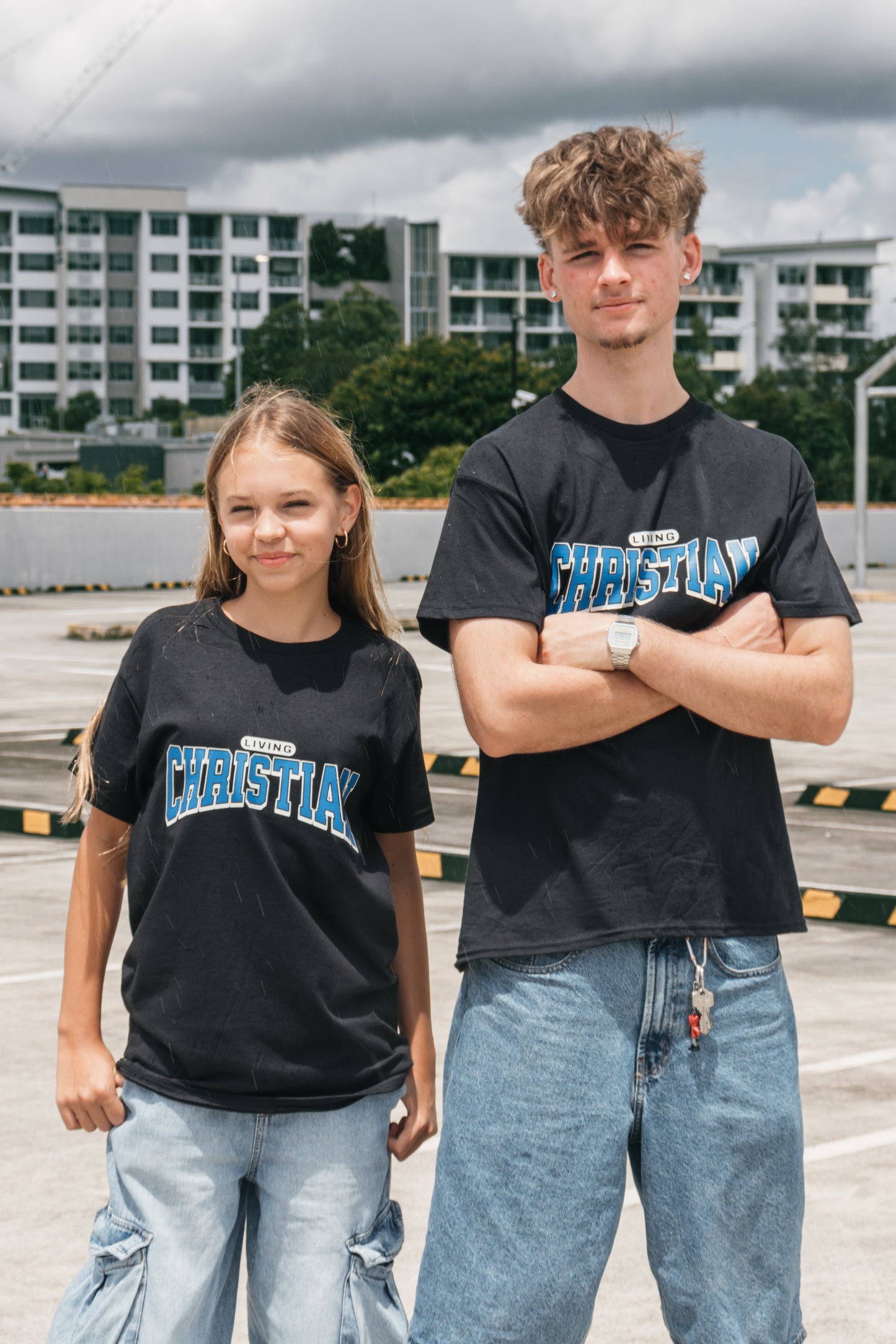 Living Christian, Heavyweight Unisex Crewneck T-shirt