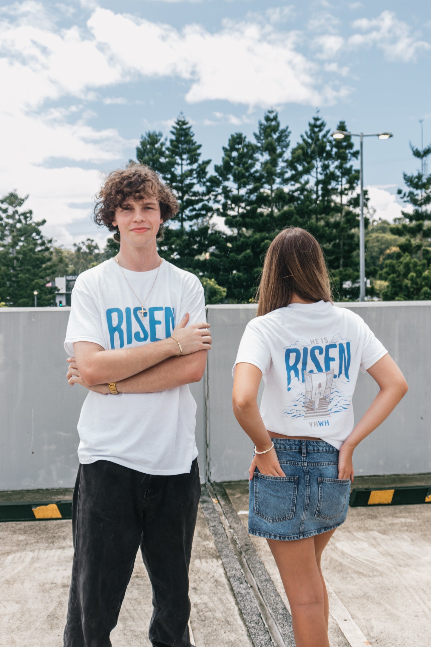 Risen, Heavyweight Unisex Crewneck T-shirt