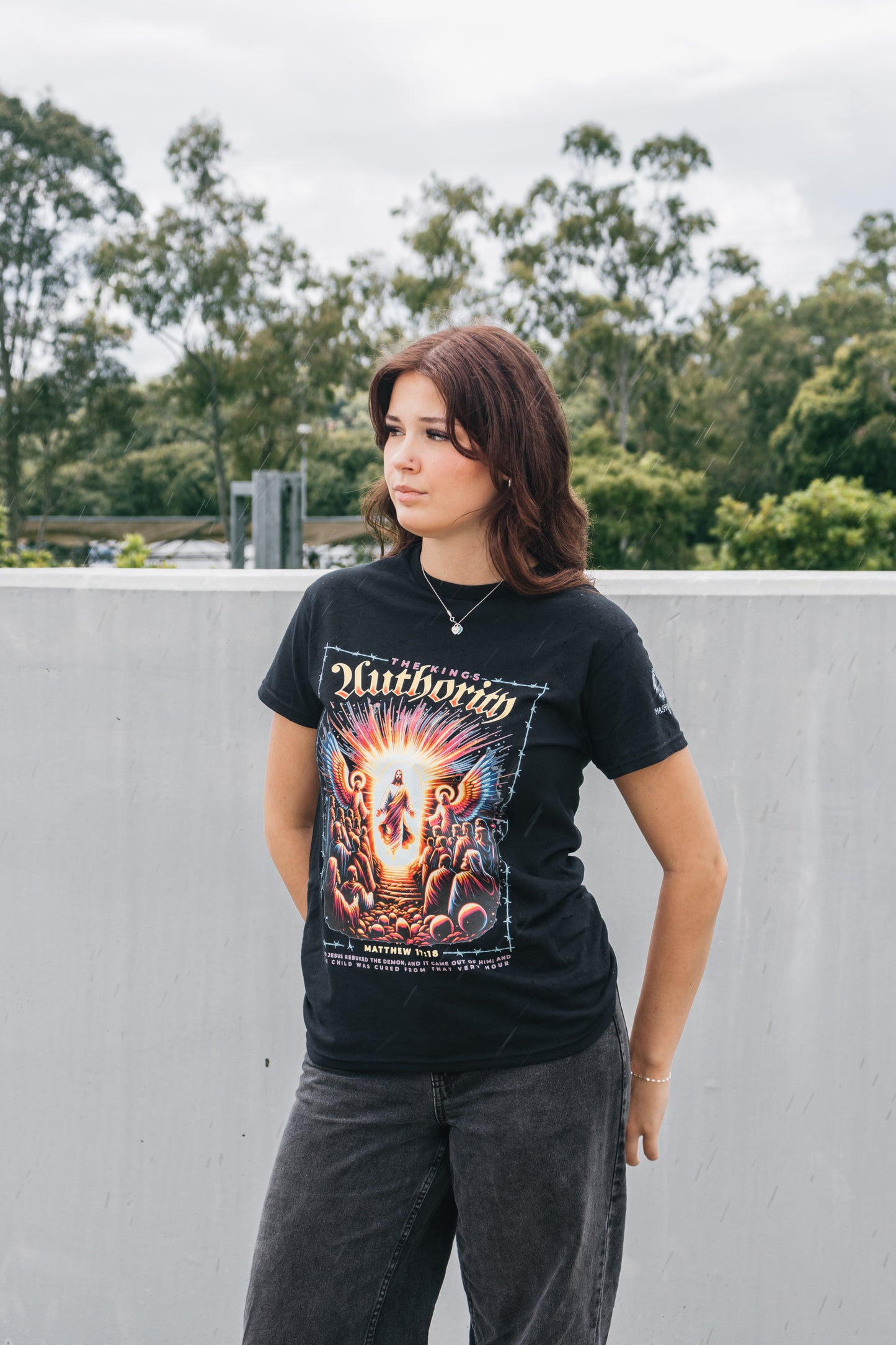 Authority, Heavyweight Unisex Crewneck T-shirt