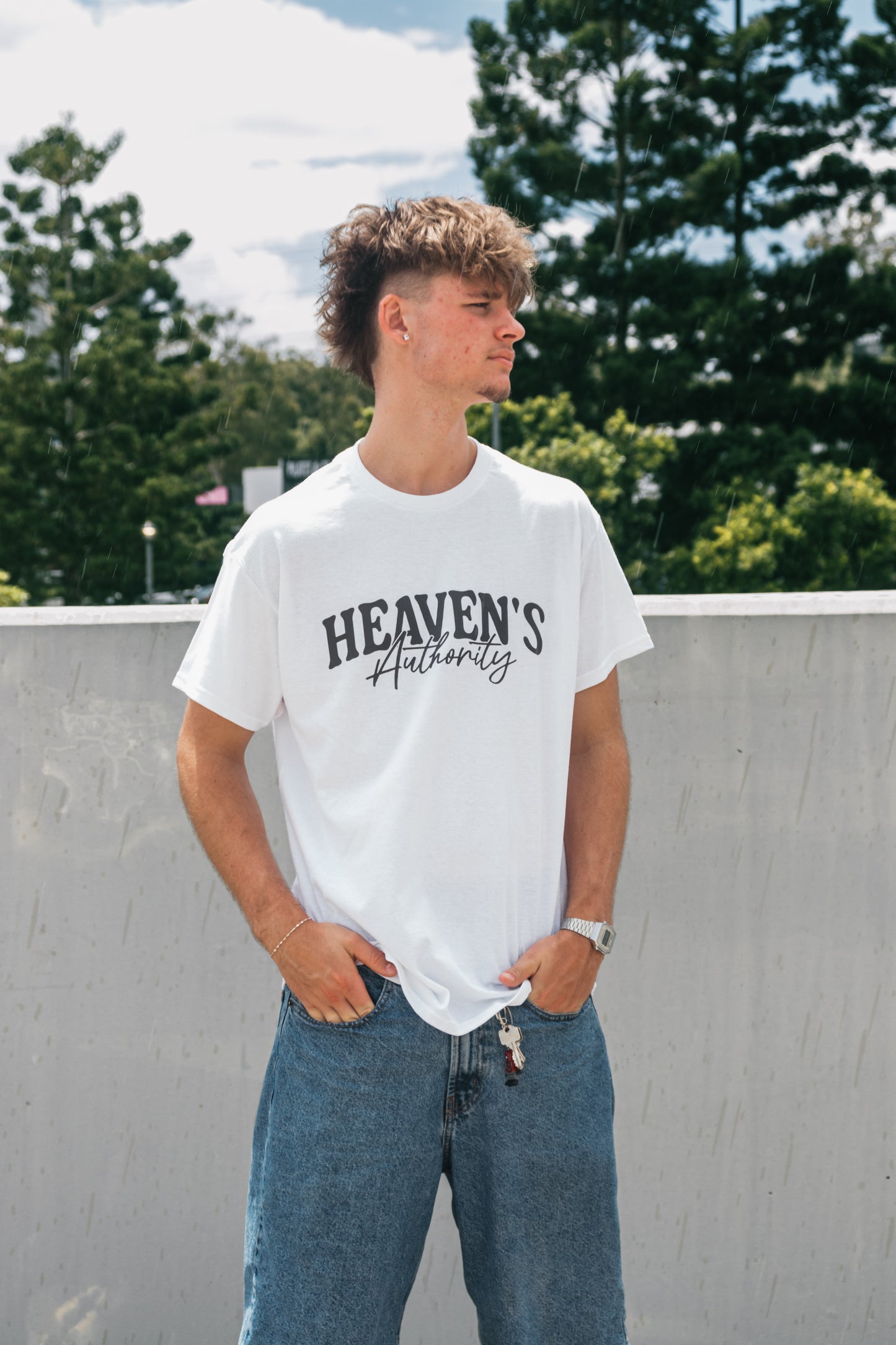 Heavens Authority Heavyweight Unisex Crewneck T-shirt