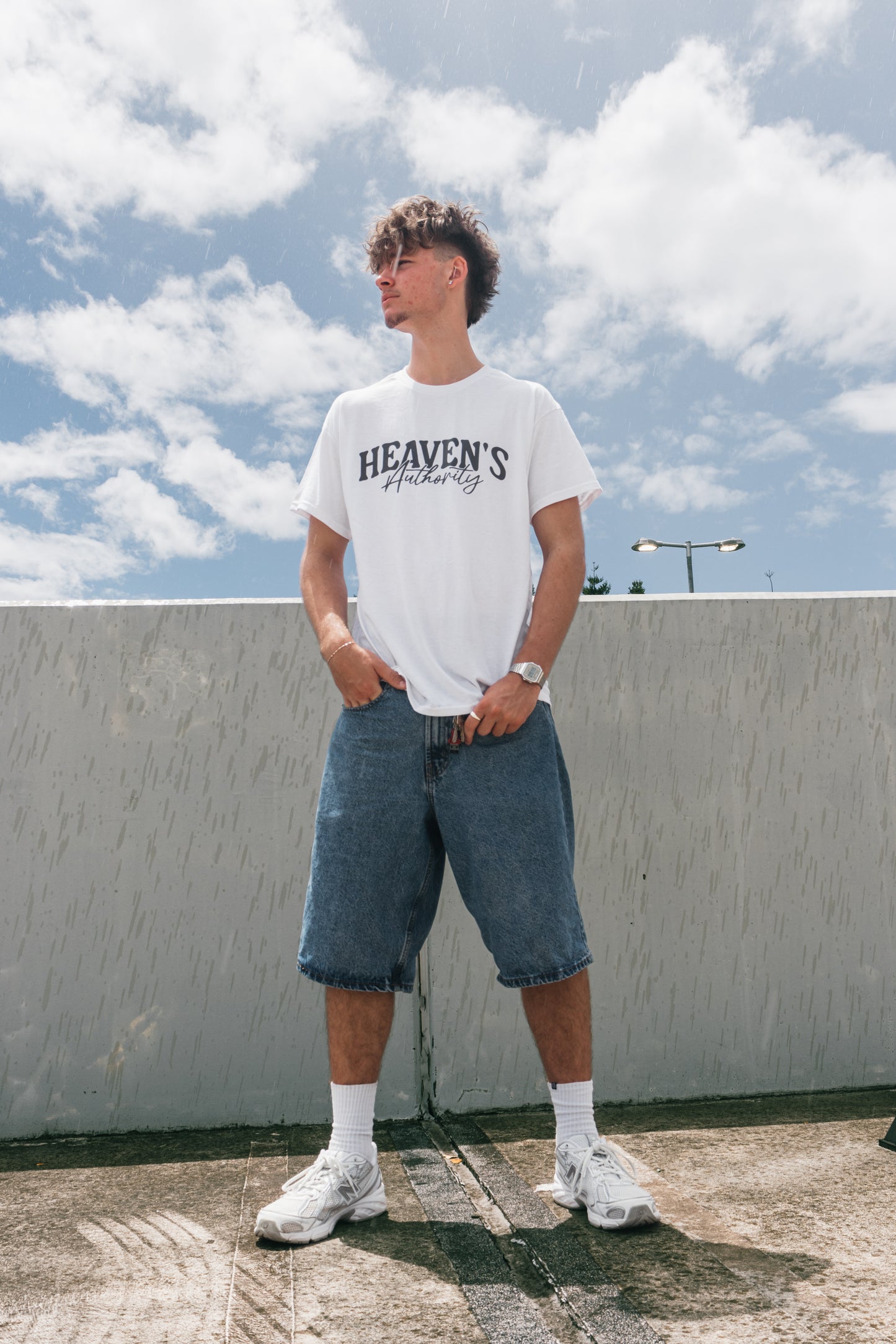 Heavens Authority Heavyweight Unisex Crewneck T-shirt