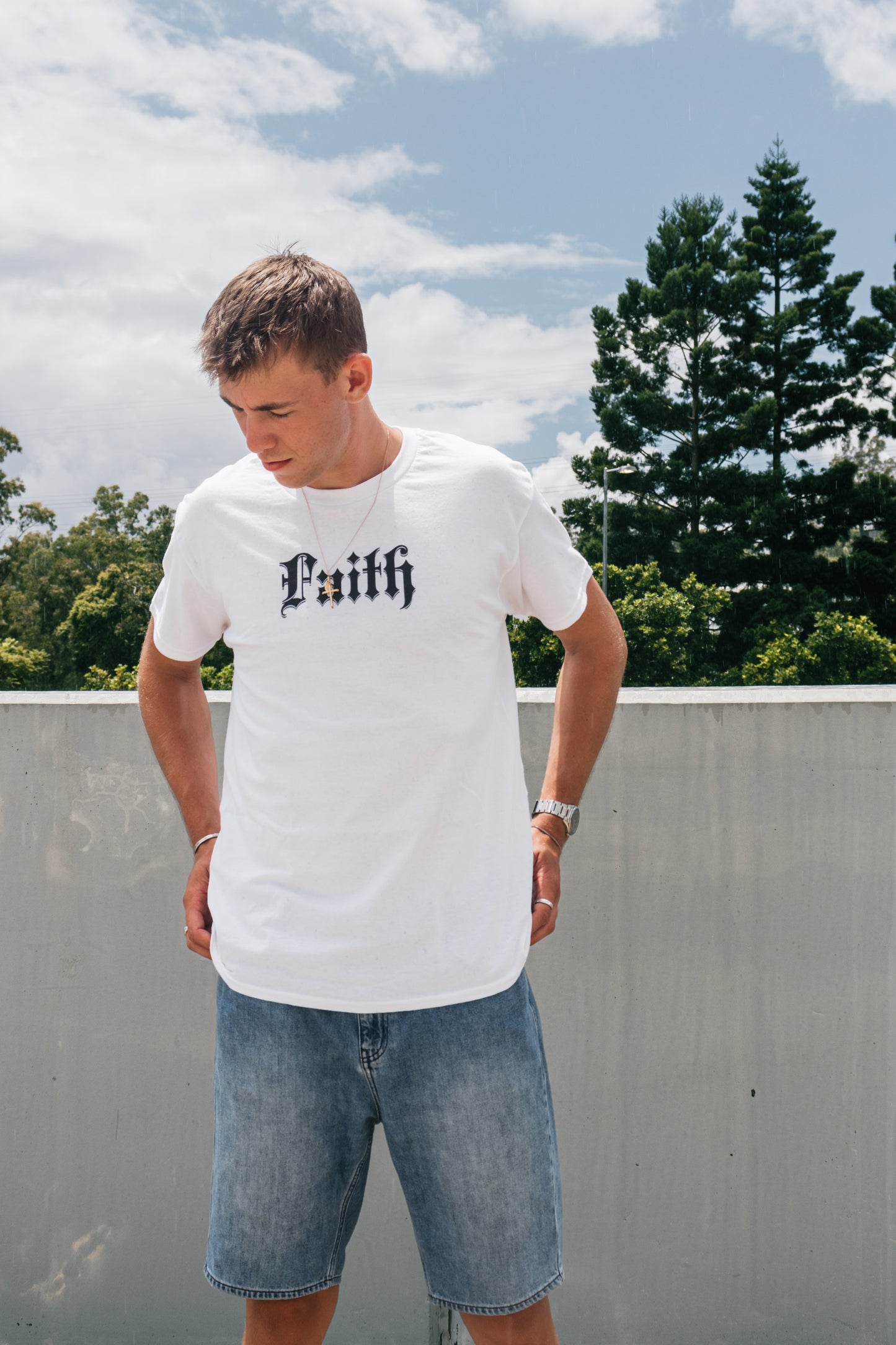 Faith Heavyweight Unisex Crewneck T-shirt