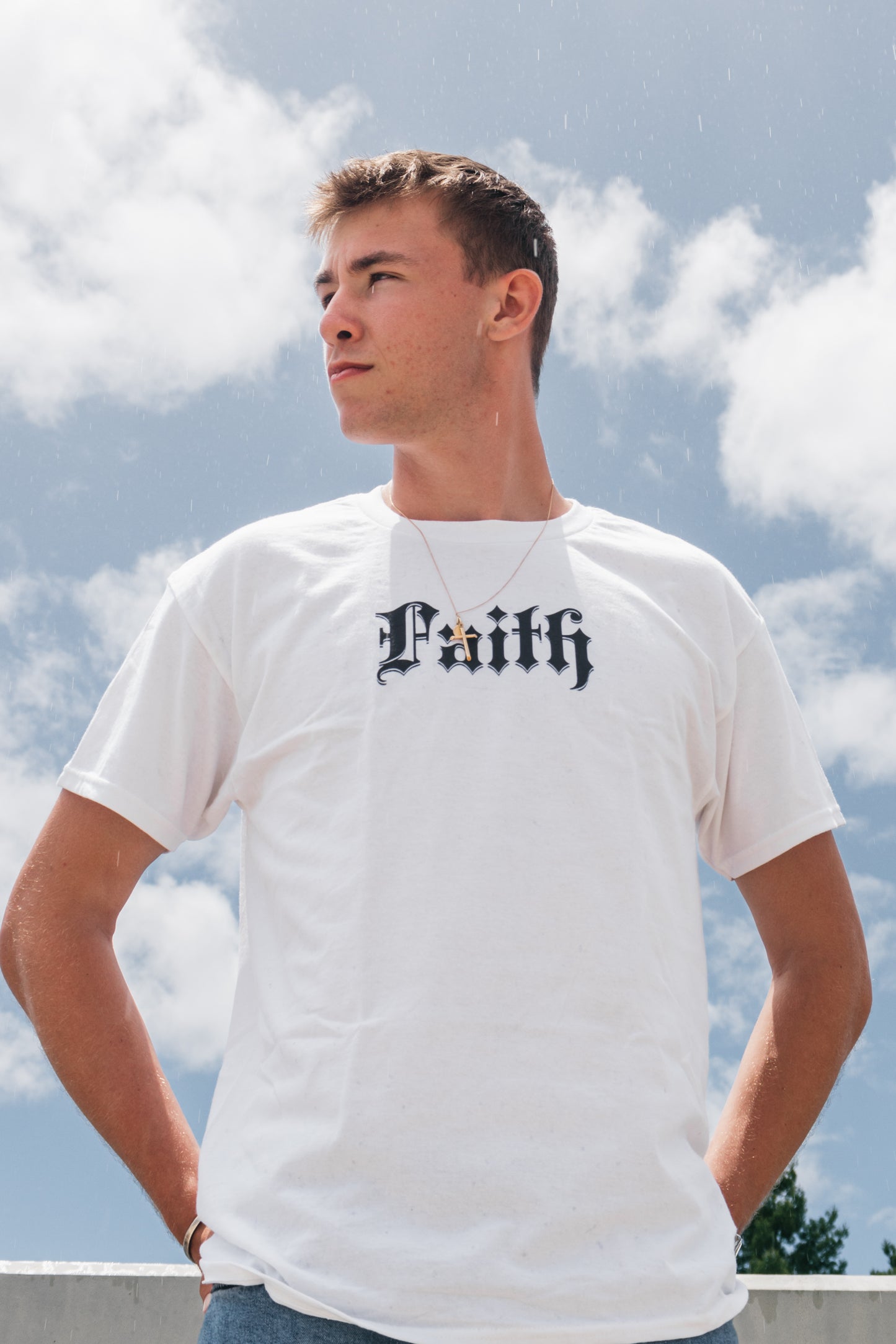 Faith Heavyweight Unisex Crewneck T-shirt