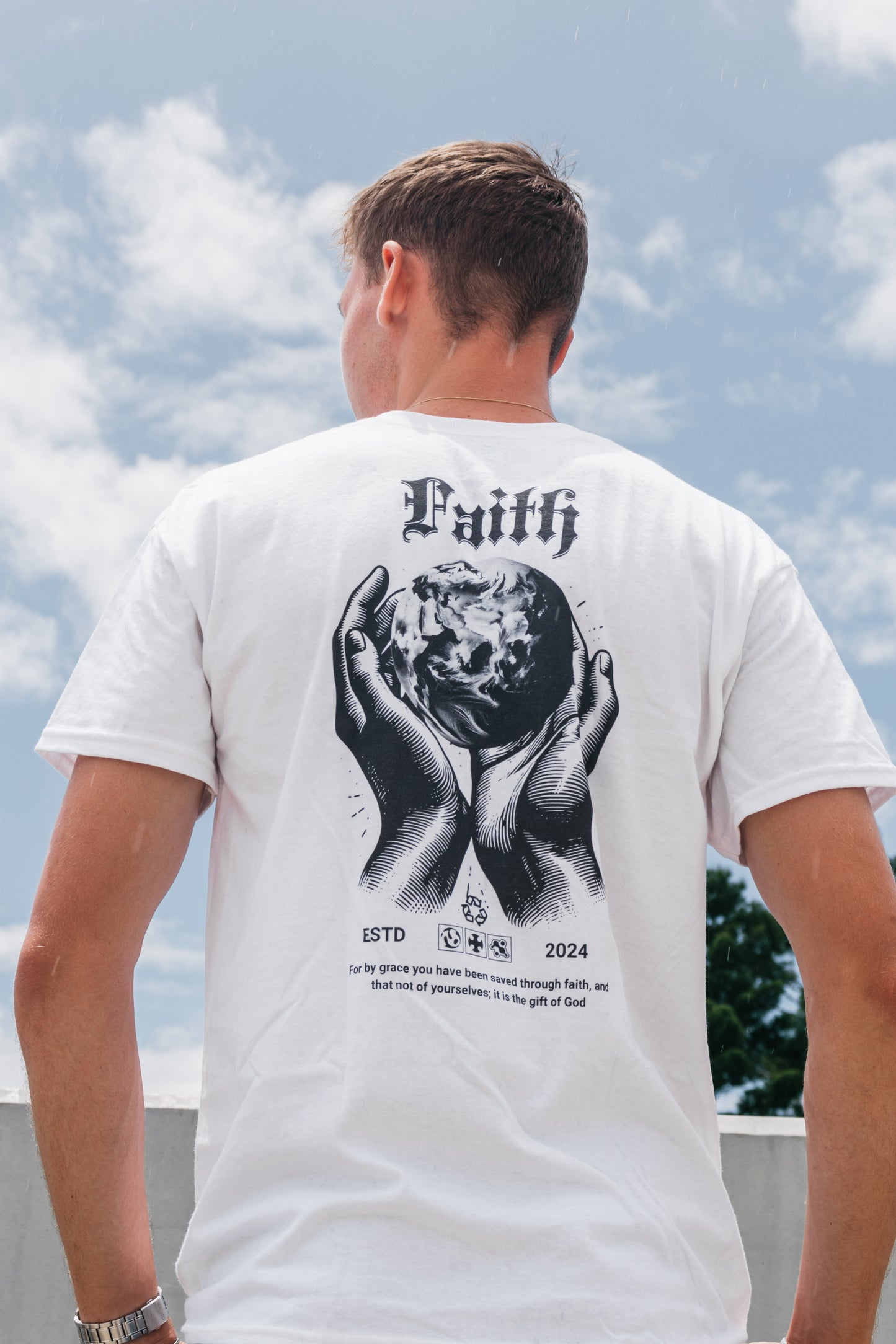 Faith Heavyweight Unisex Crewneck T-shirt