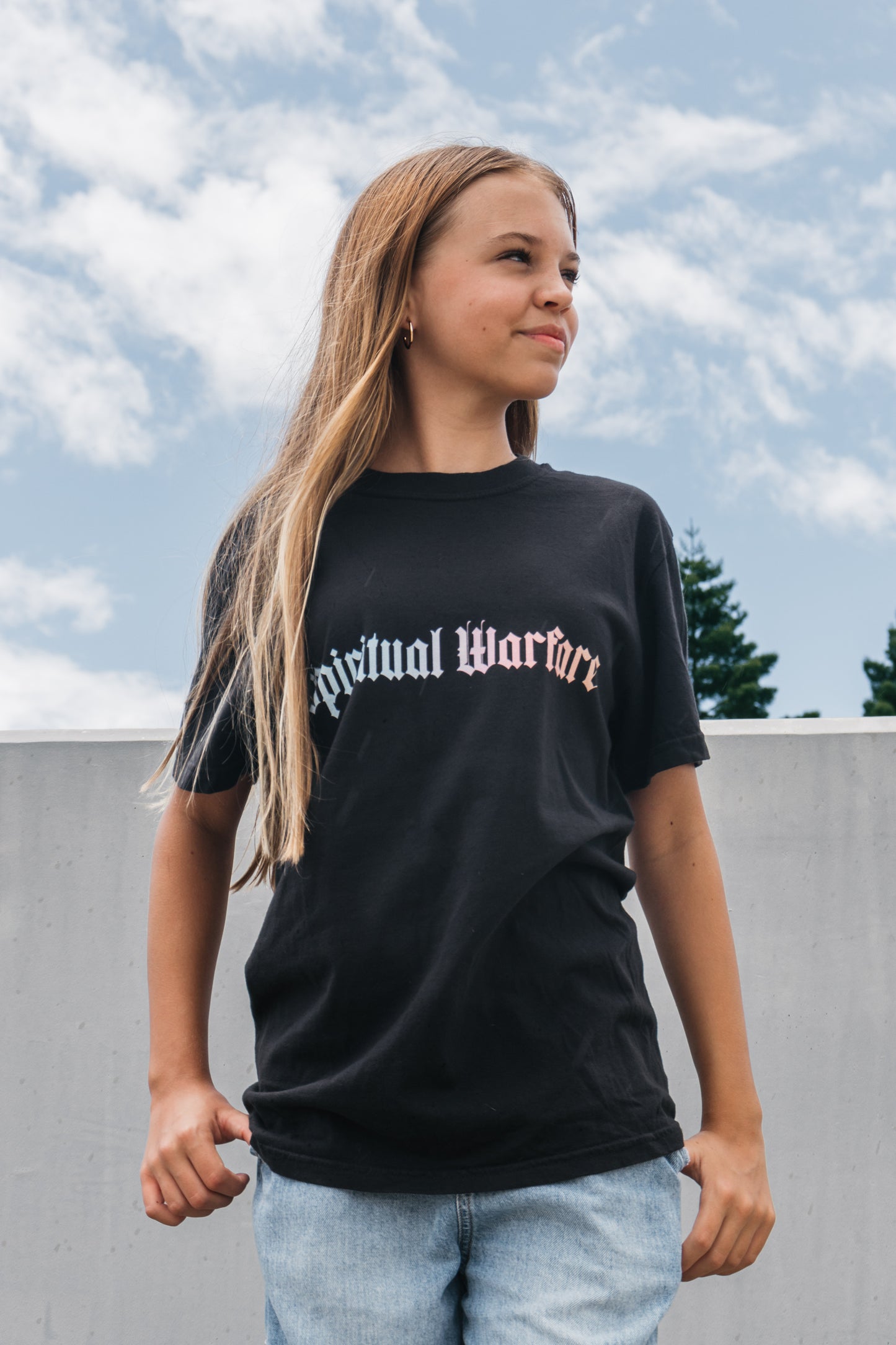 Spiritual Warfare Lightweight Unisex Crewneck T-shirt - Christian T-Shirts