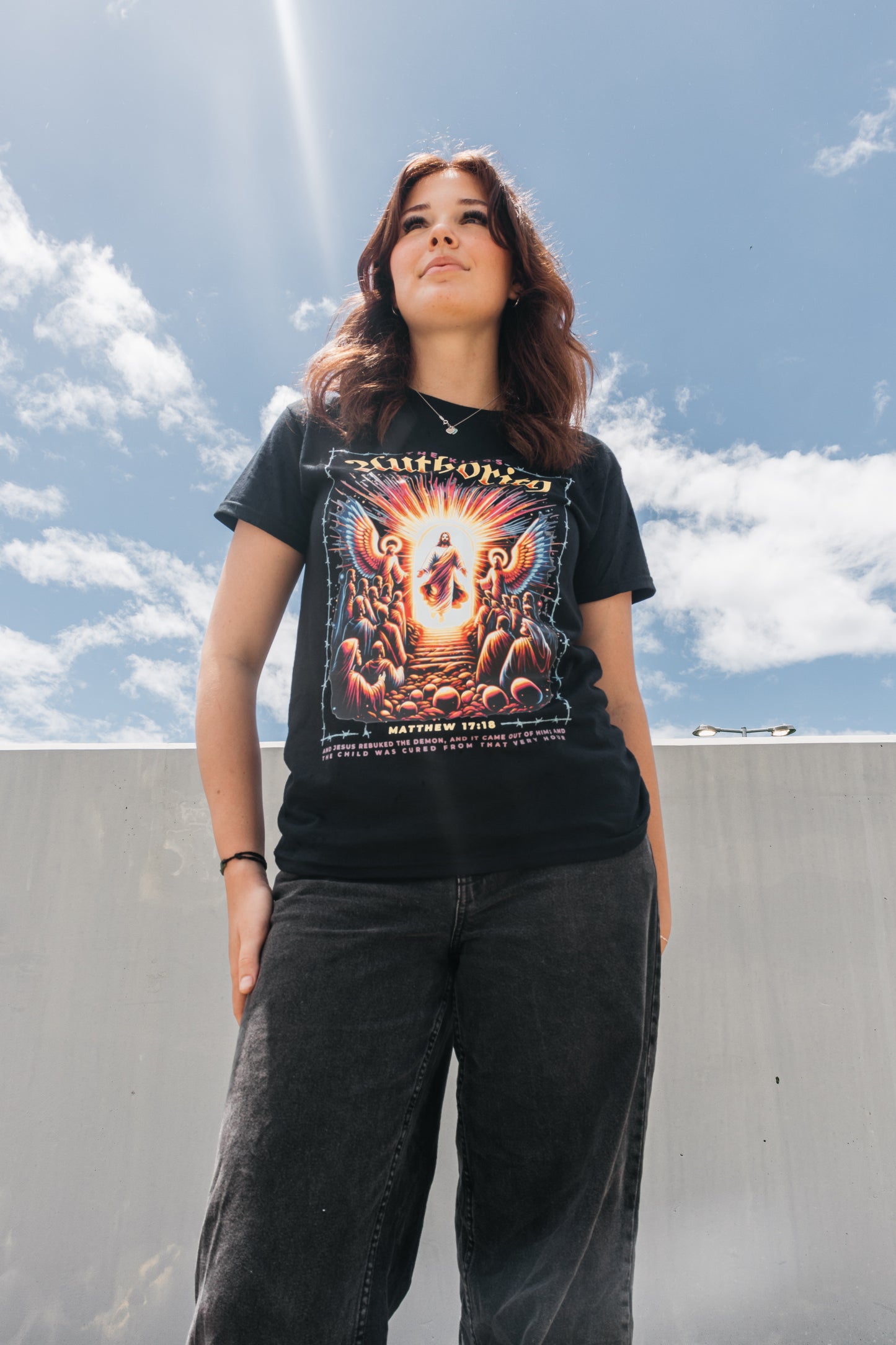 Authority, Heavyweight Unisex Crewneck T-shirt