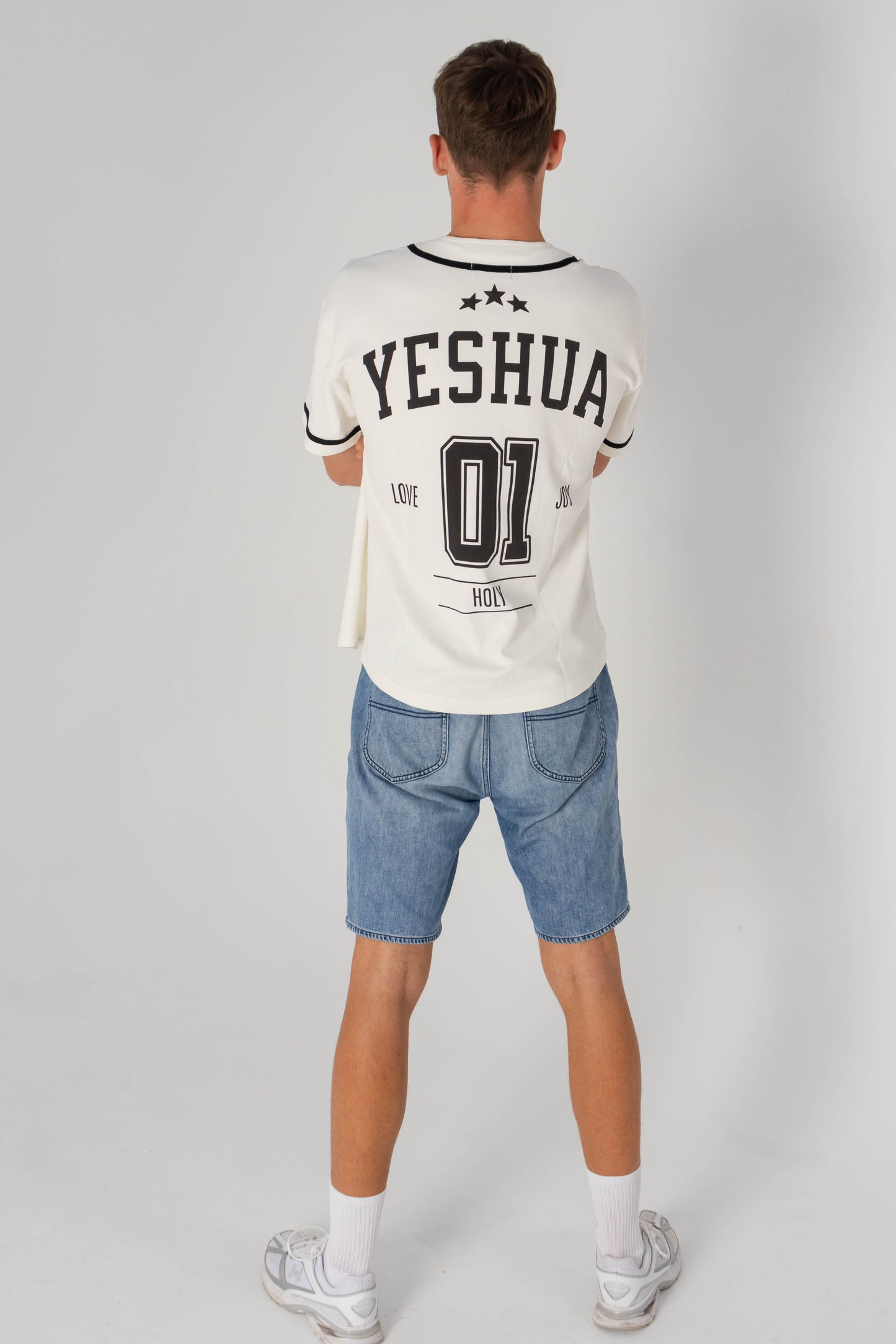 01 Yeshua Jersey – Christian Streetwear Inspired by Fait