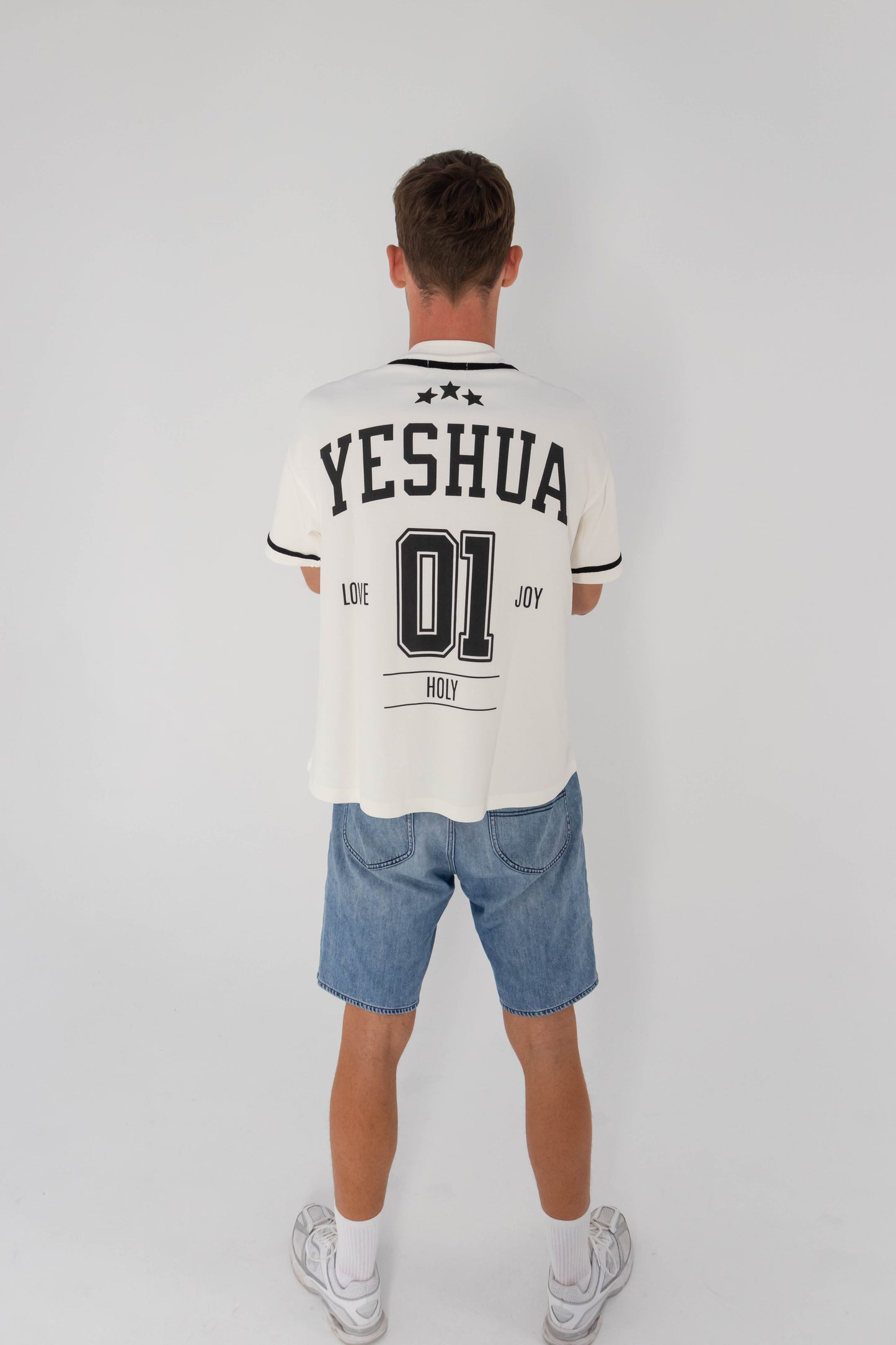 01 Yeshua Jersey – Christian Streetwear Inspired by Fait