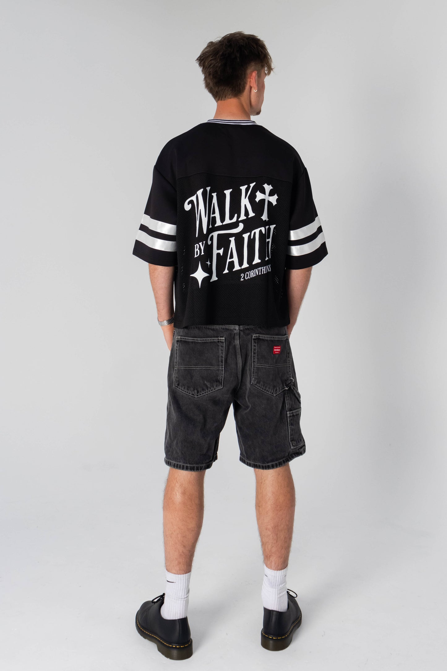 Walk by Faith Boxy Tee – Christian Streetwear Essential