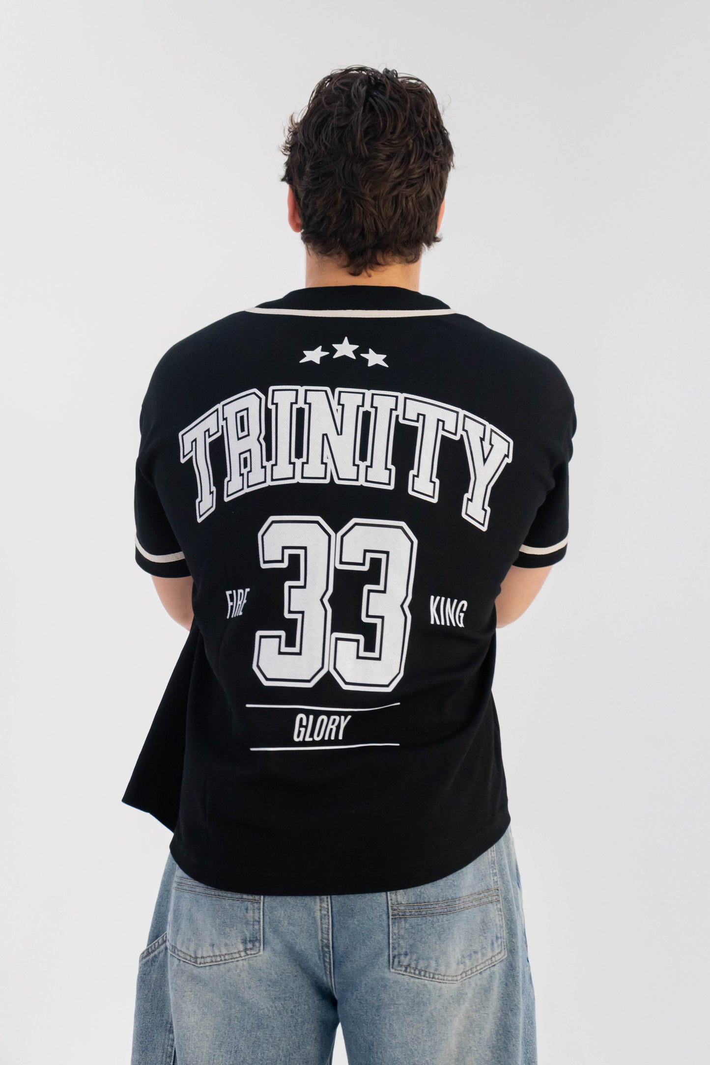 33 Trinity Jersey – Bold Christian Streetwear in Black