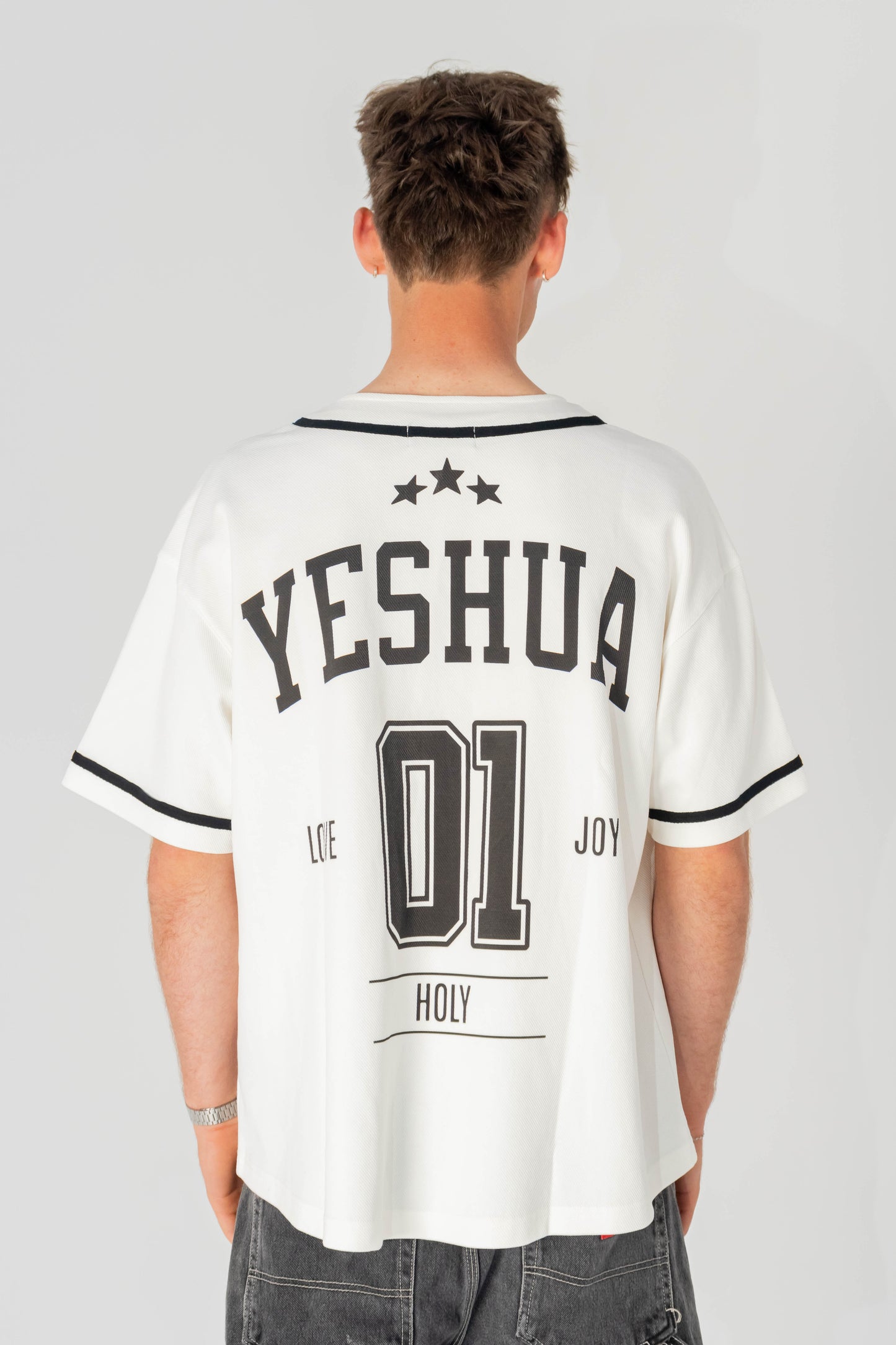 01 Yeshua Jersey – Christian Streetwear Inspired by Fait