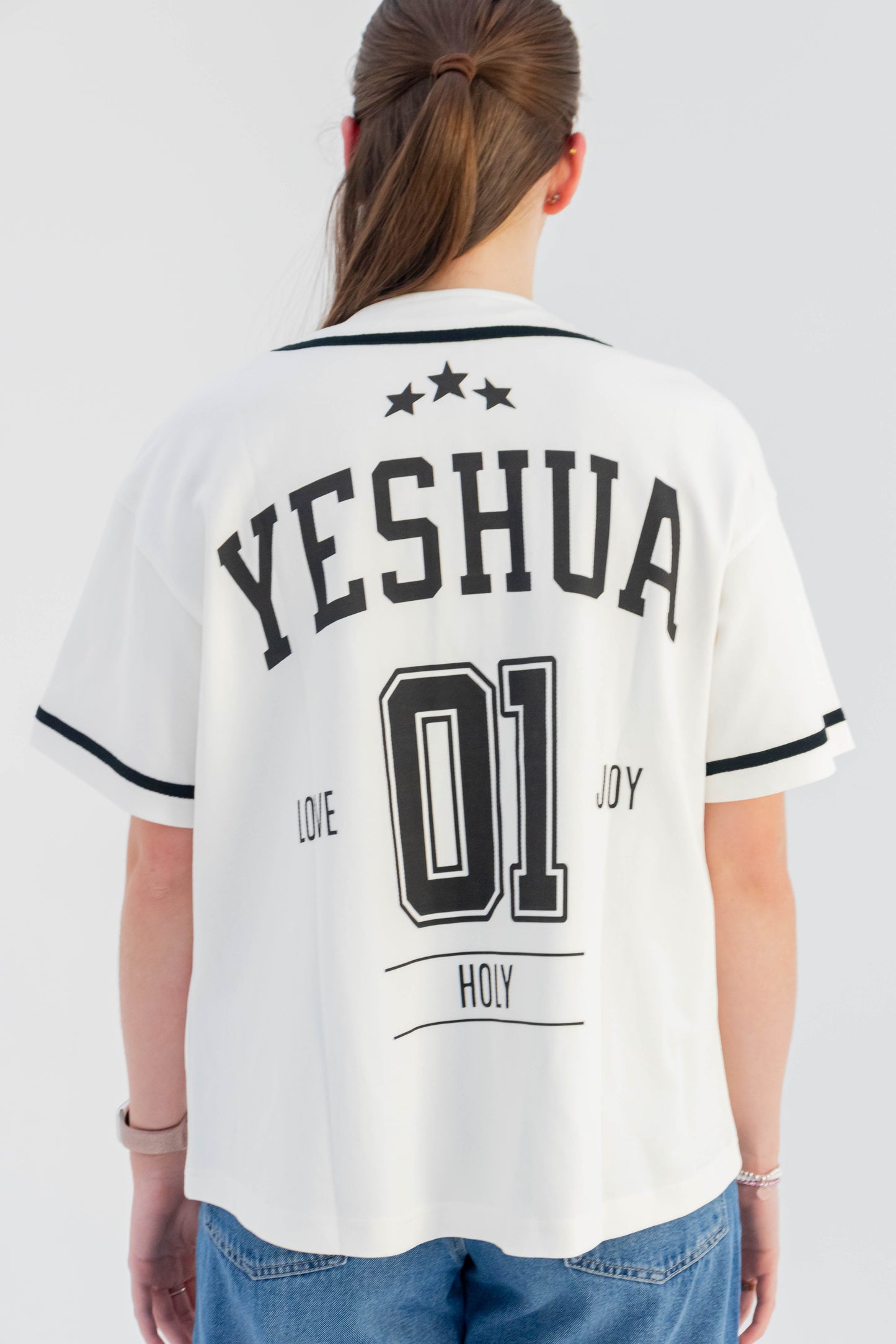 01 Yeshua Jersey – Christian Streetwear Inspired by Fait