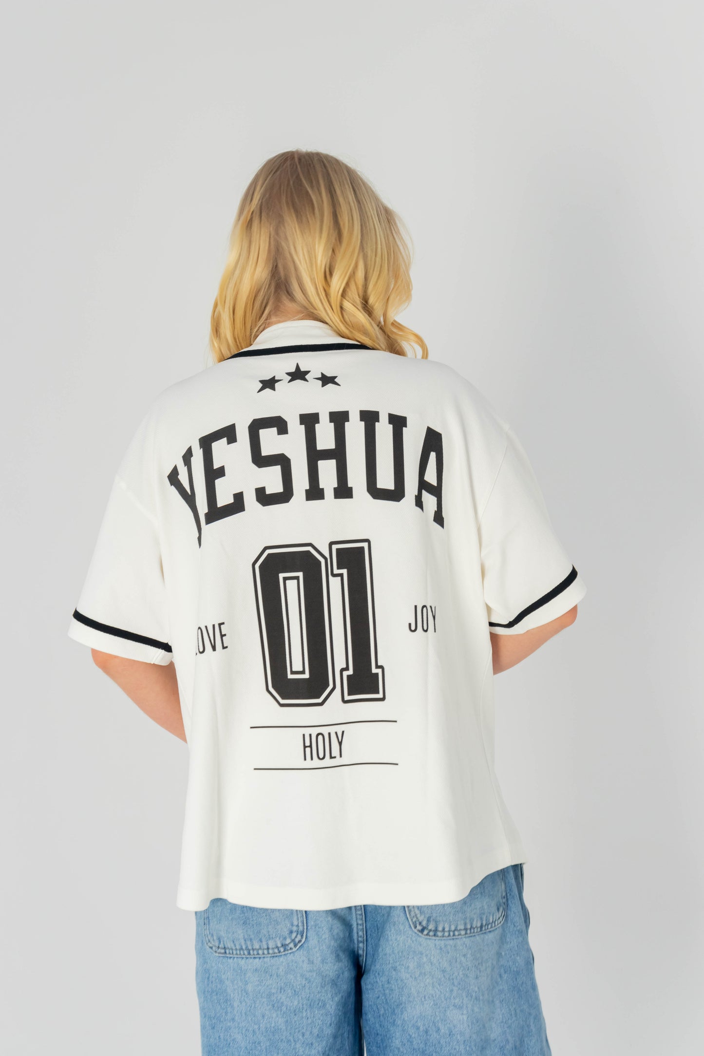 01 Yeshua Jersey – Christian Streetwear Inspired by Fait