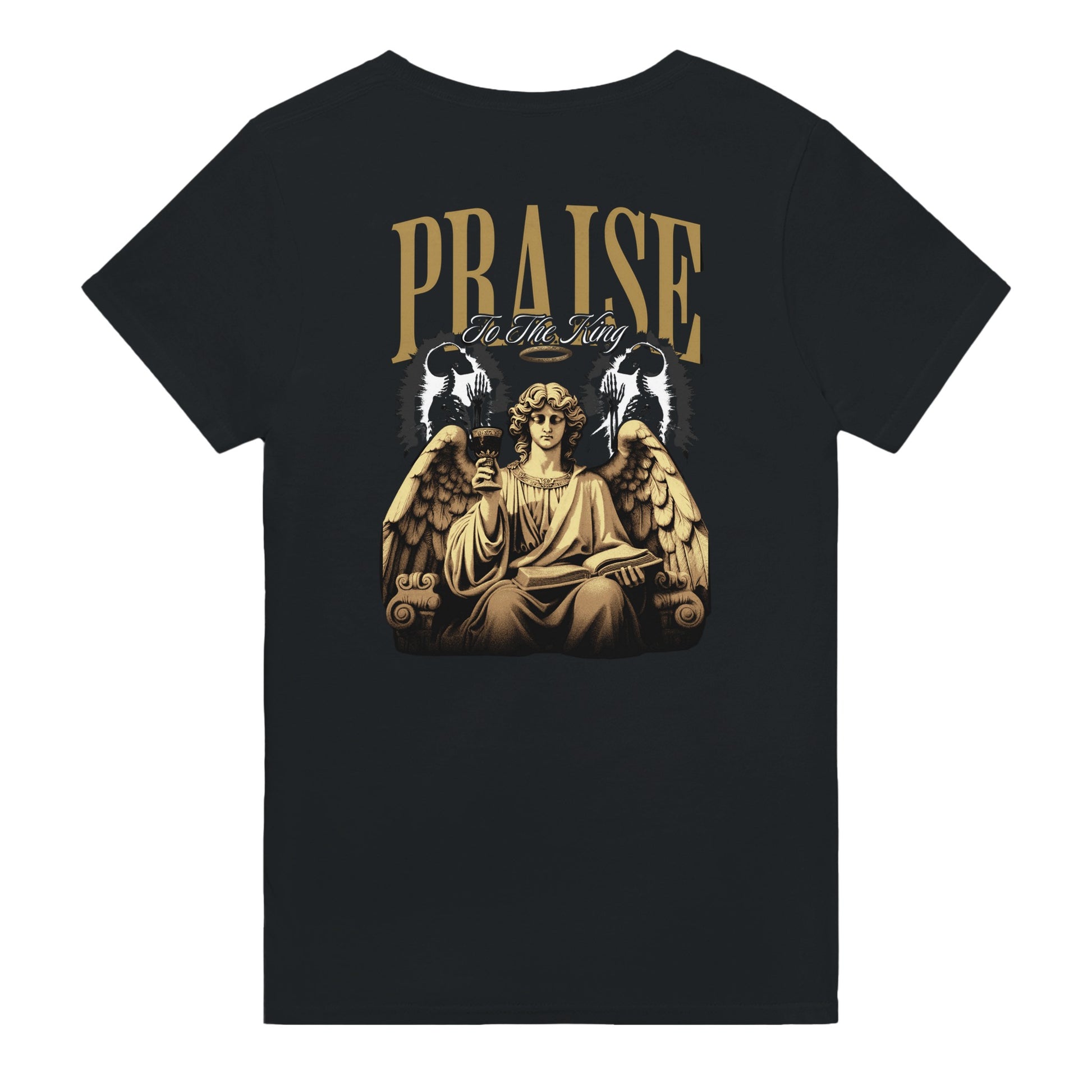 Praise to the king Lightweight Unisex Crewneck T-shirt - Christian T-Shirts