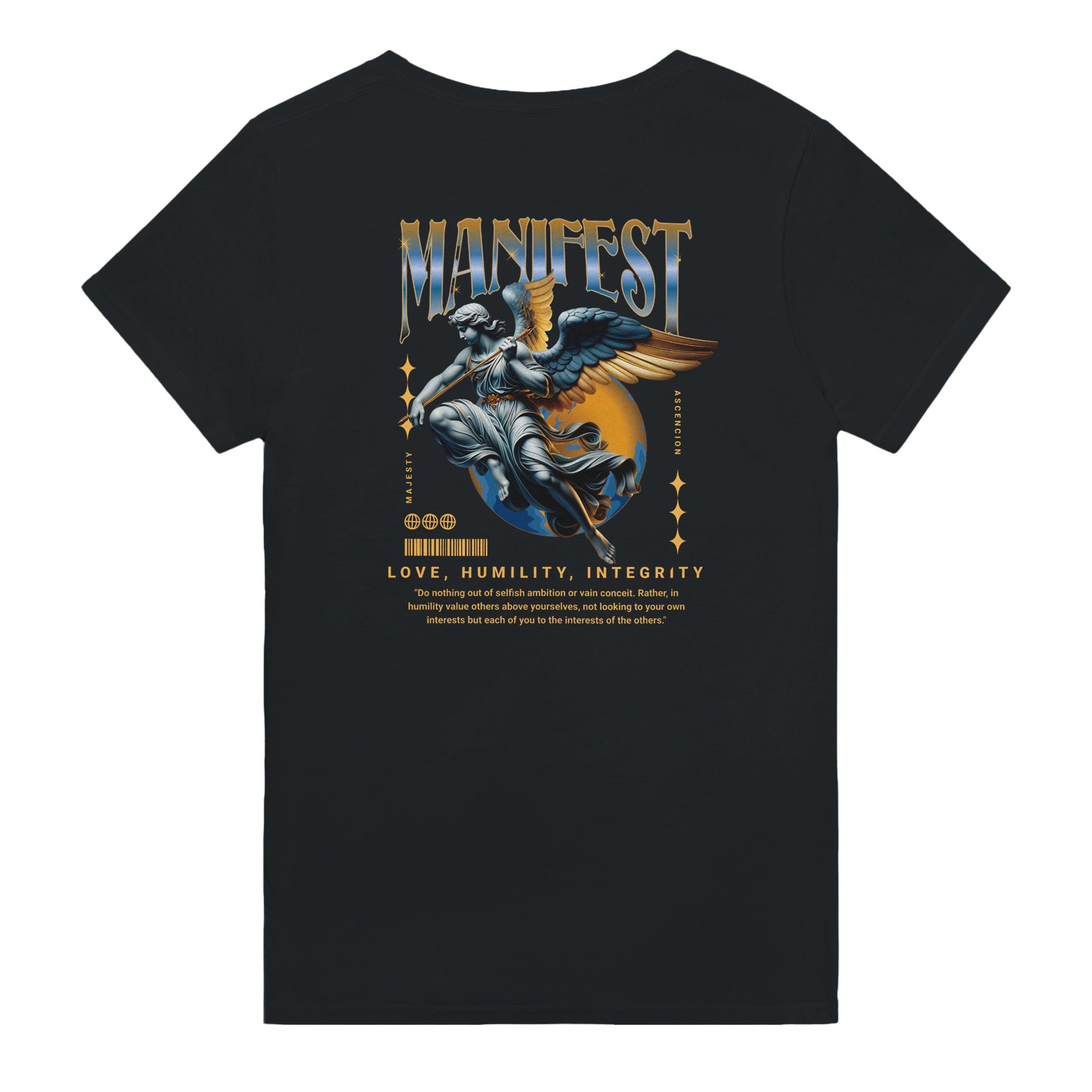 Manifest Lightweight Unisex Crewneck T-shirt - Christian T-Shirts