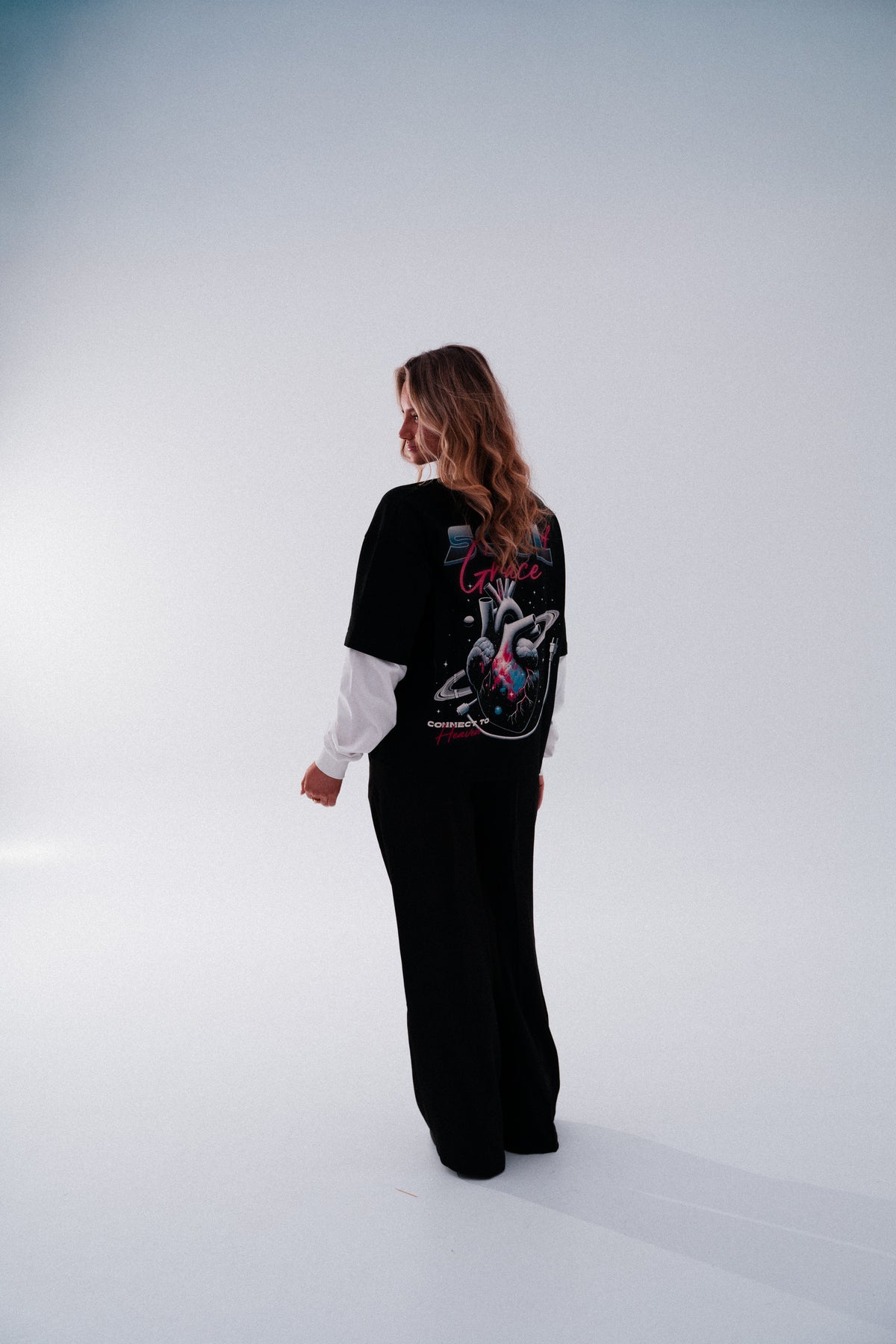Connected to Heaven Crewneck