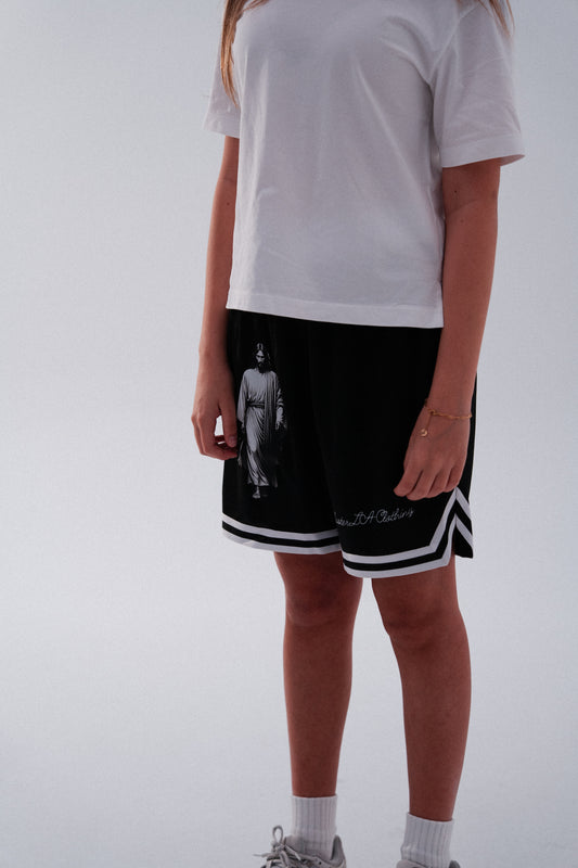 J Ball Pants — Classic Stripe Basketball Shorts