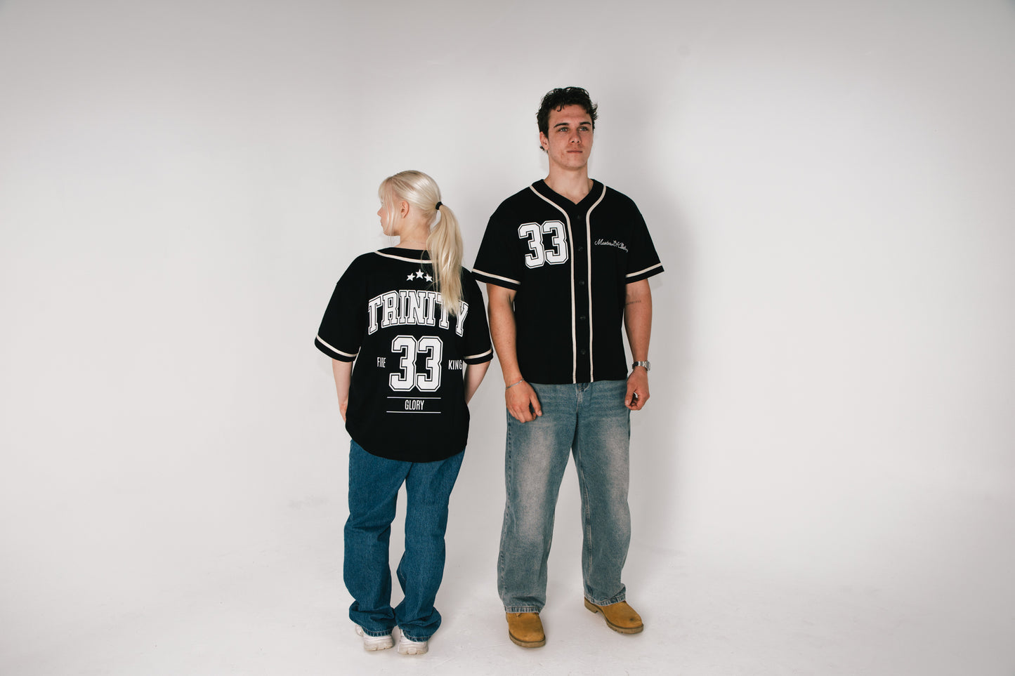 33 Trinity Jersey – Bold Christian Streetwear in Black