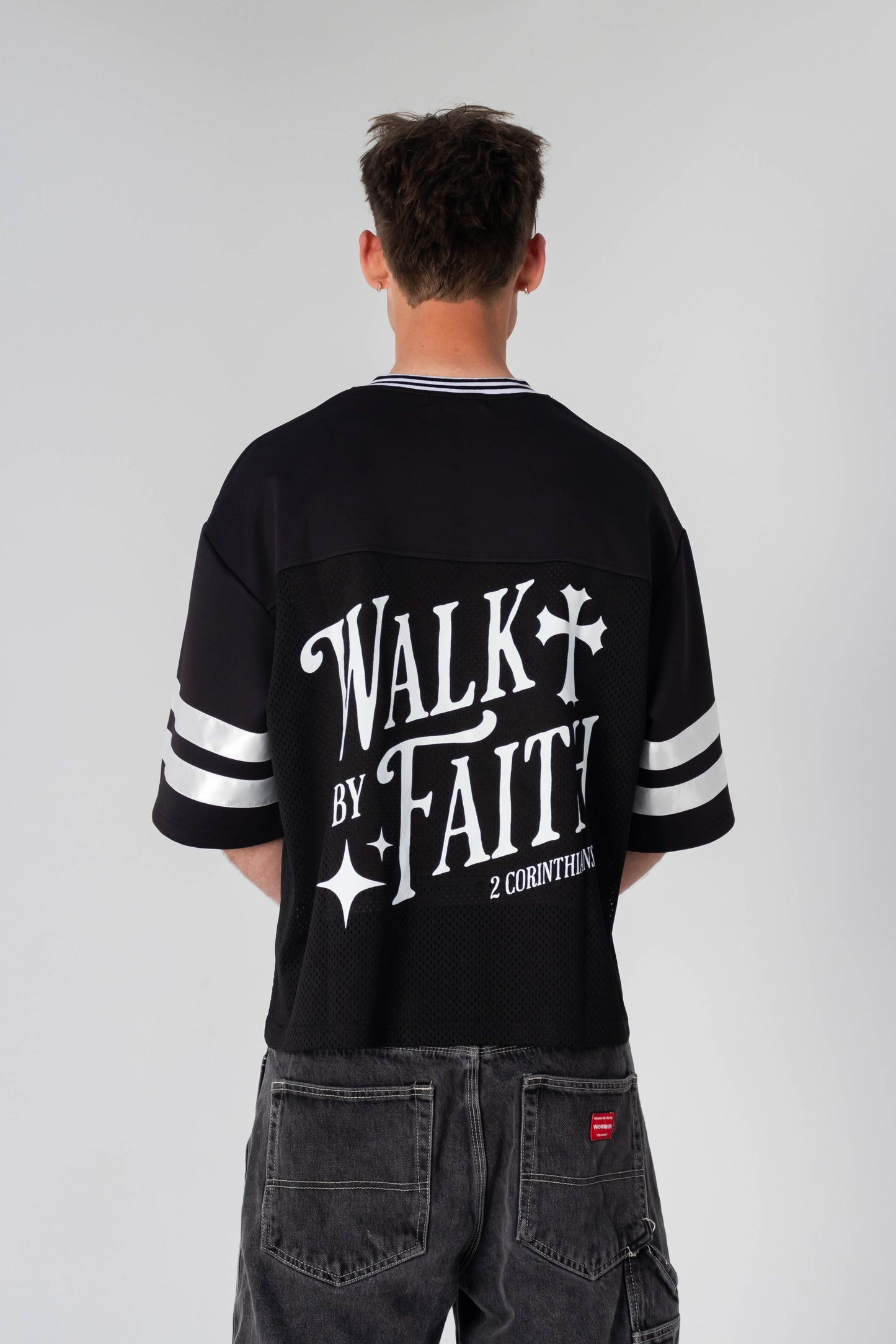 Walk by Faith Boxy Tee – Christian Streetwear Essential