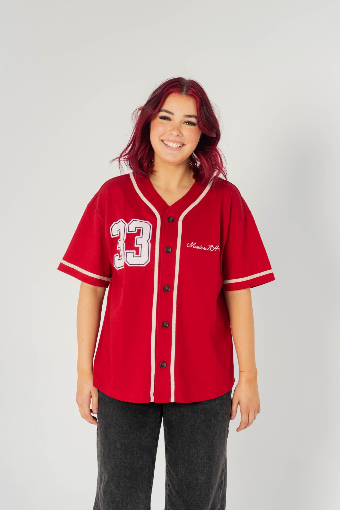 33 Trinity Jersey – Bold Christian Streetwear in Red