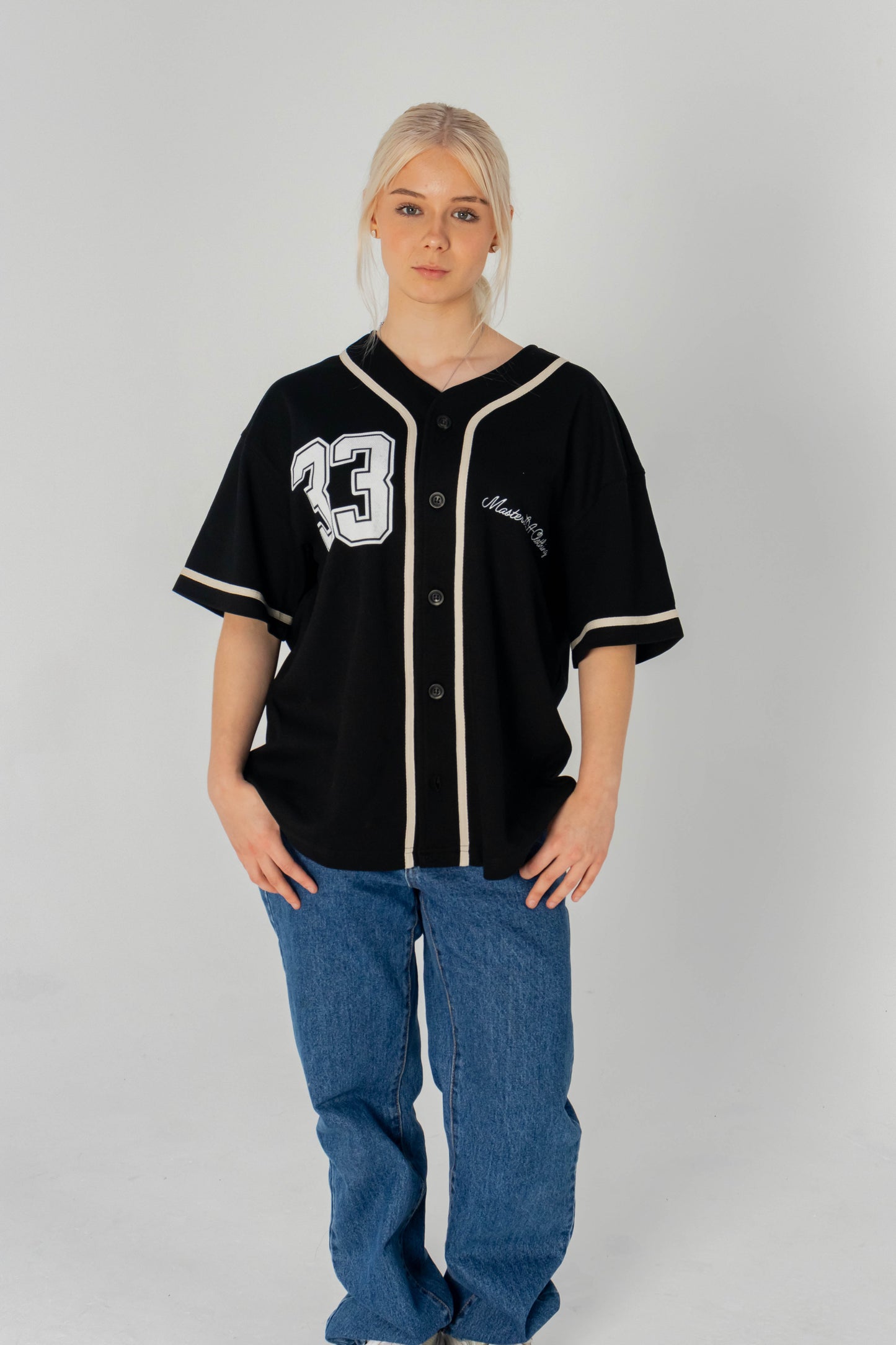 33 Trinity Jersey – Bold Christian Streetwear in Black