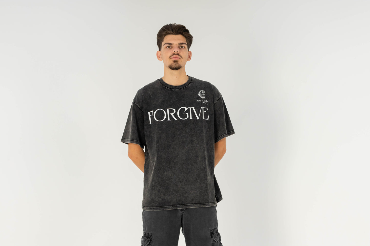 Forgive Washed Vintage Tee – Heavyweight Christian Streetwear