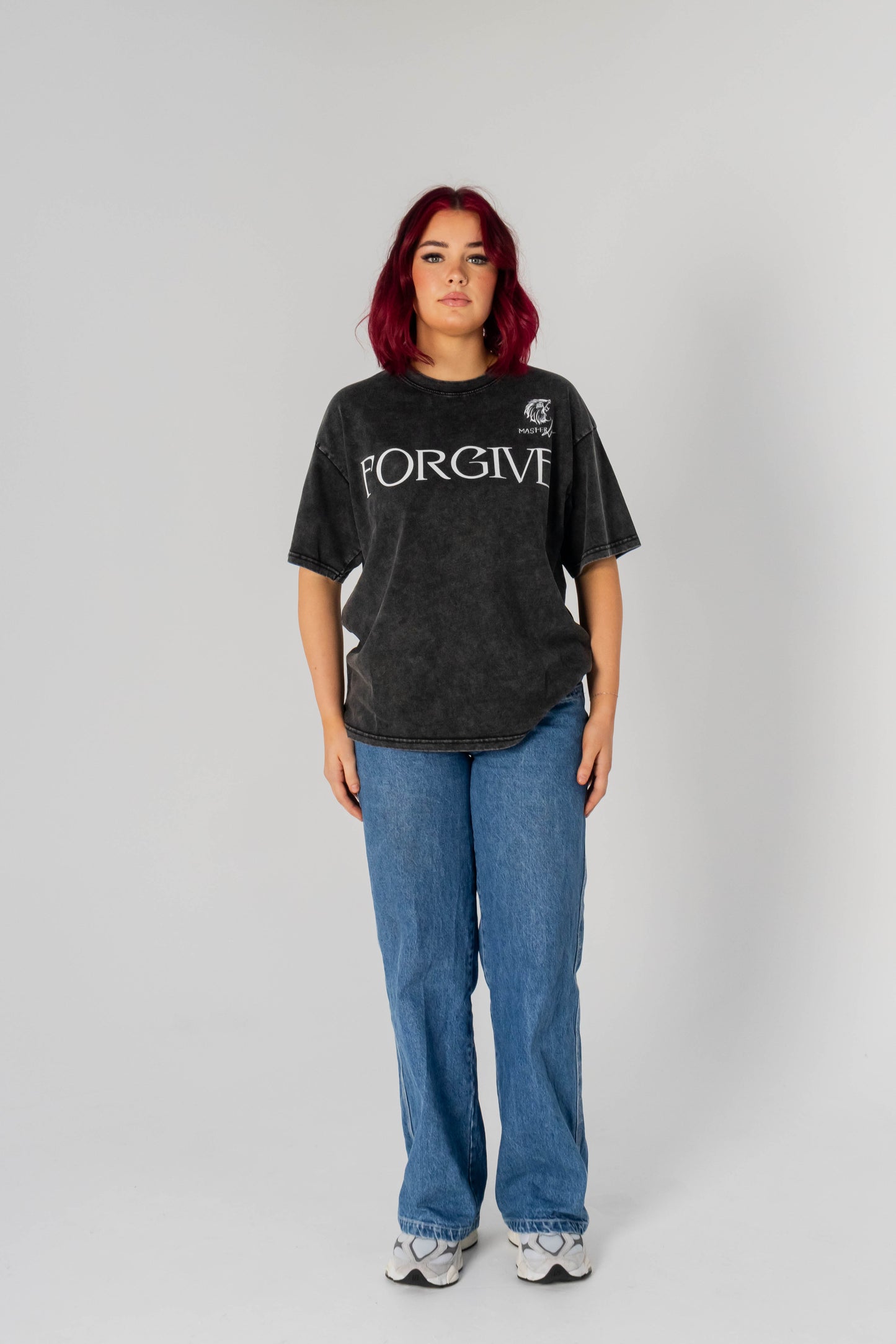 Forgive Washed Vintage Tee – Heavyweight Christian Streetwear
