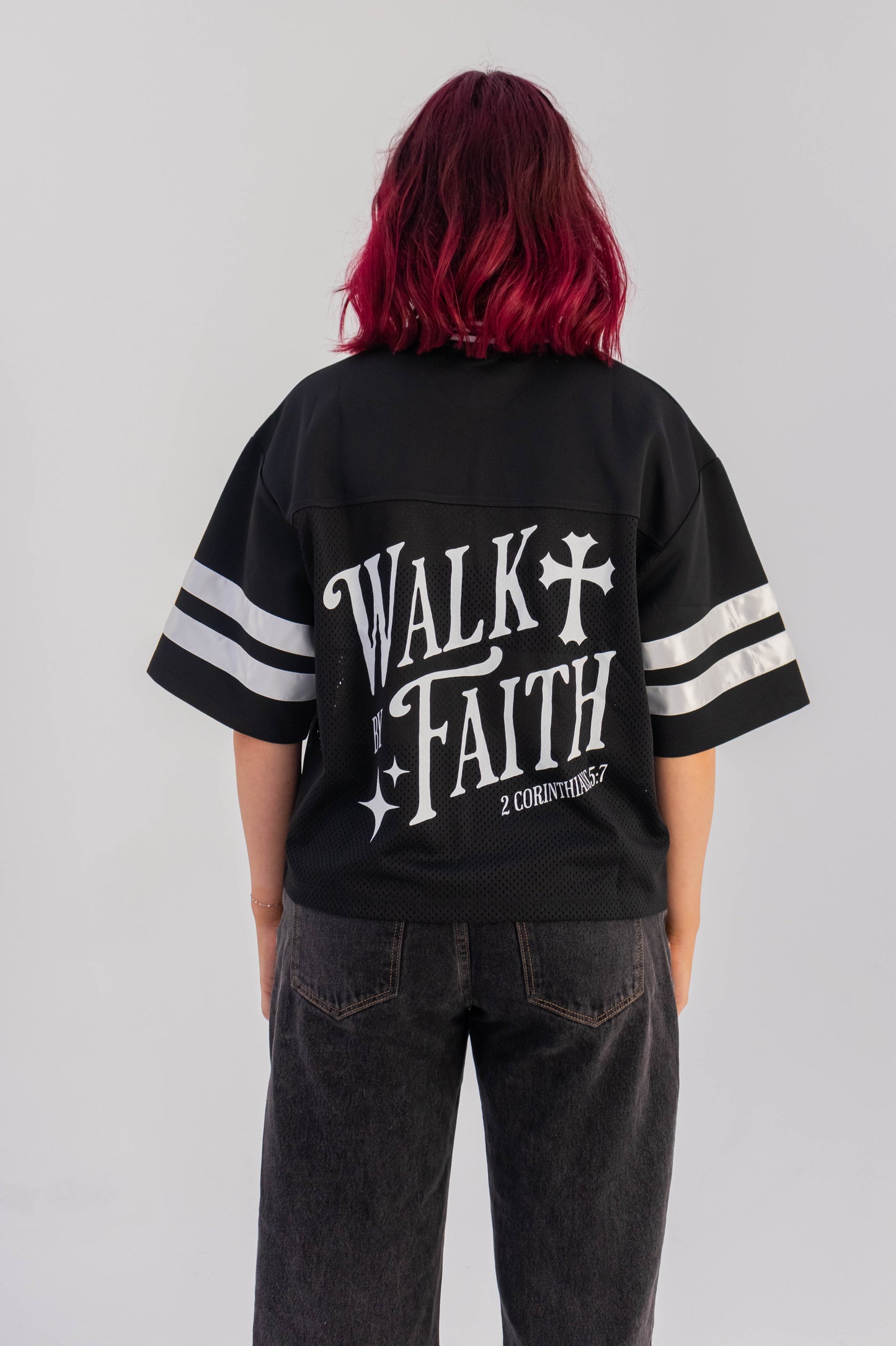 Walk by Faith Boxy Tee – Christian Streetwear Essential