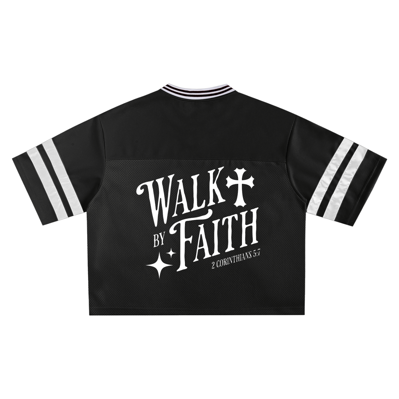 Walk by Faith Boxy Tee – Christian Streetwear Essential